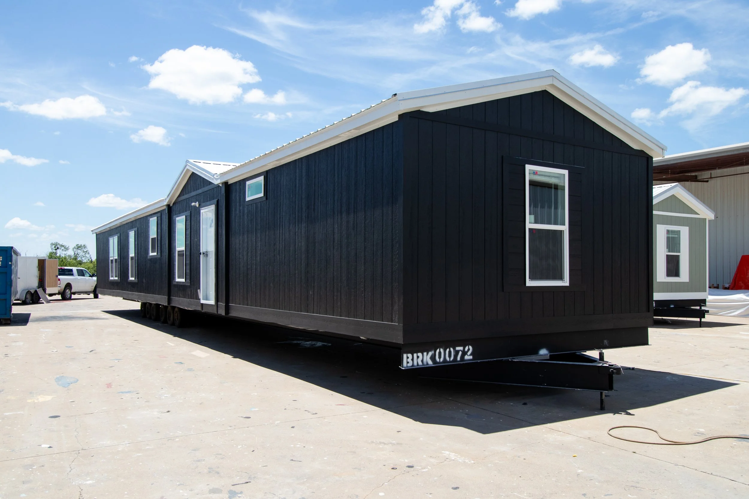 Single wide mobile home at Homestead San Antonio community