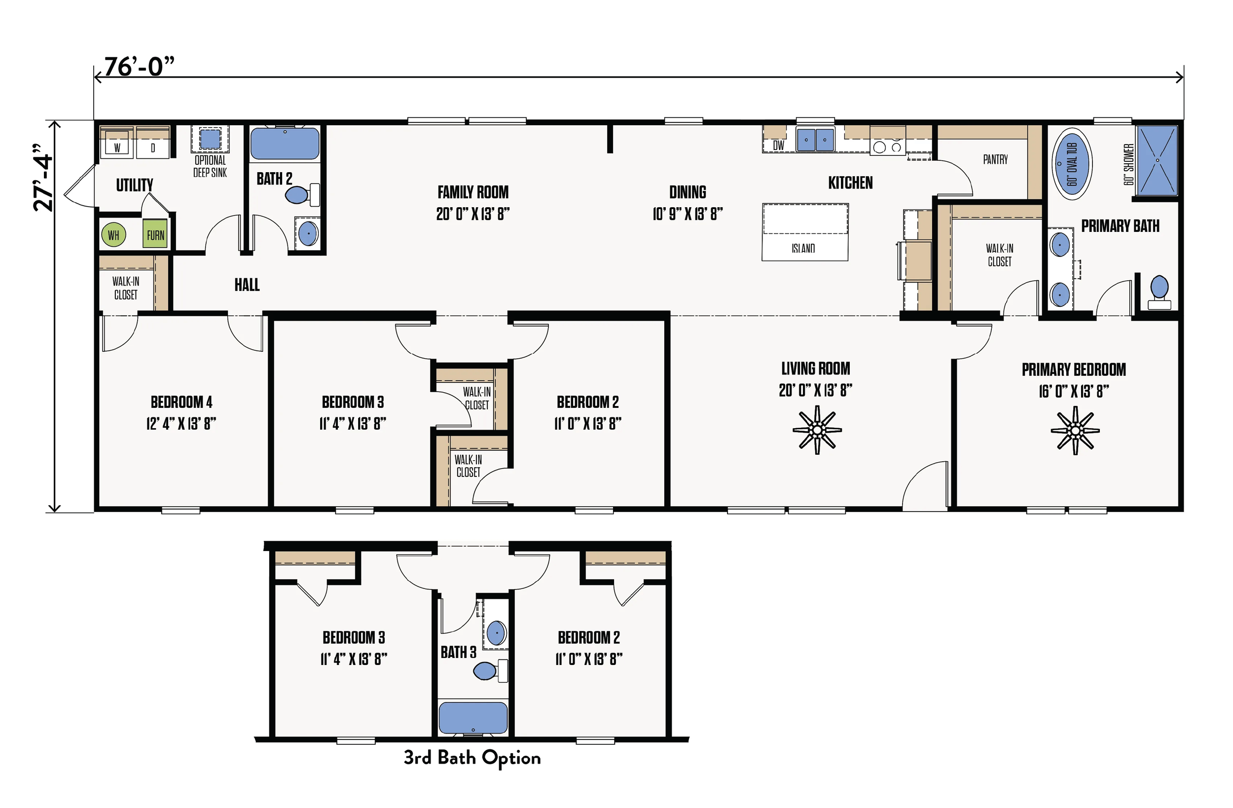 Marathon Homes Manufactured Home - double-wide mobile home in a Mobile park lots for sale in san antonio