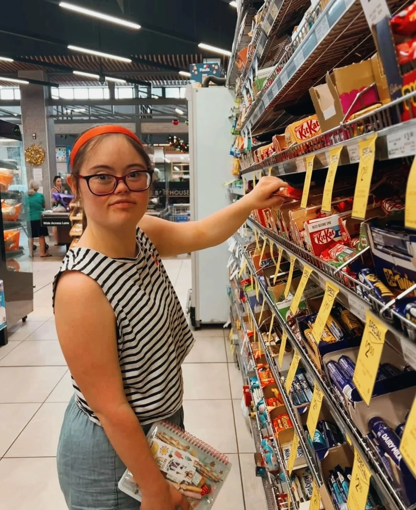 We love seeing how much our crew are developing their skills and independence 💚

How fantastic is Grace heading out with her mentor to collect ingredients for the day&rsquo;s cooking &mdash; including our local favourite, rocky road.

And of course,