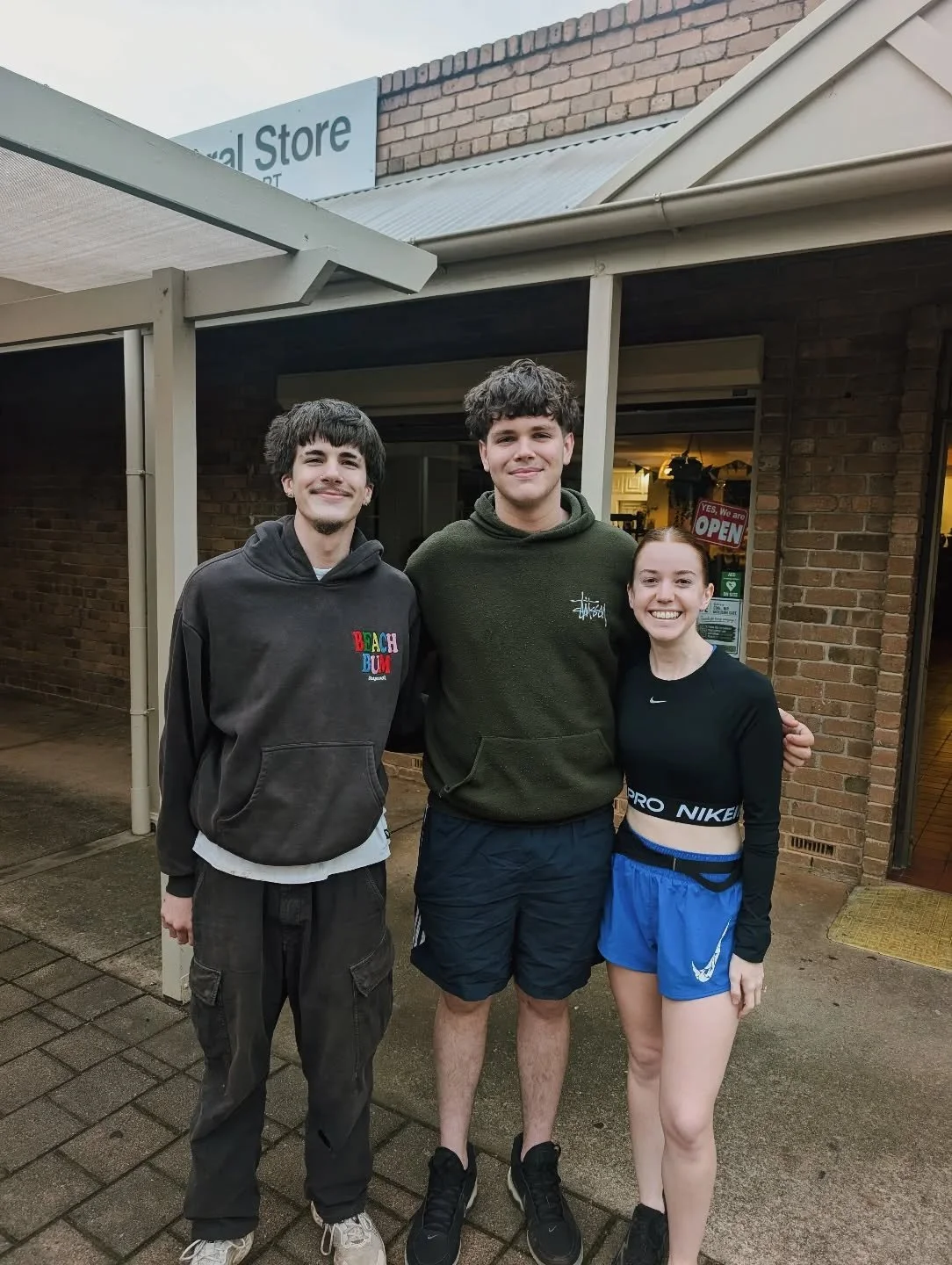 Proud of these guys this morning 🌄

Lauren, our seasoned runner, was here bright and early to lead the group, and these young legends, Zac and Neil, showed up to support.

Neil, our resident snooze button enthusiast, will be early to work today 😉 W