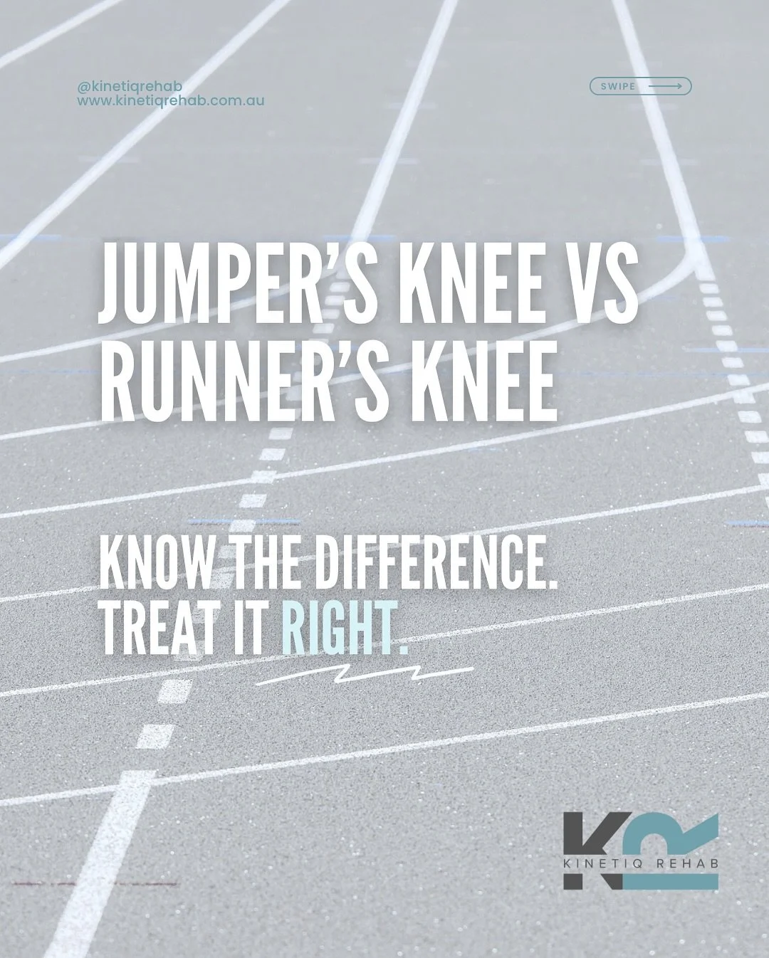 💡Accurate diagnosis = faster recovery 
Not sure which one? Book in with your physio and start your pain free journey. 

 Visit the link in the bio or comment &ldquo;KNEE&rdquo; for more info. 

𝘋𝘪𝘴𝘤𝘭𝘢𝘪𝘮𝘦𝘳: 𝘵𝘩𝘦 𝘤𝘰𝘯𝘵𝘦𝘯𝘵 𝘪𝘯 𝘵𝘩𝘪