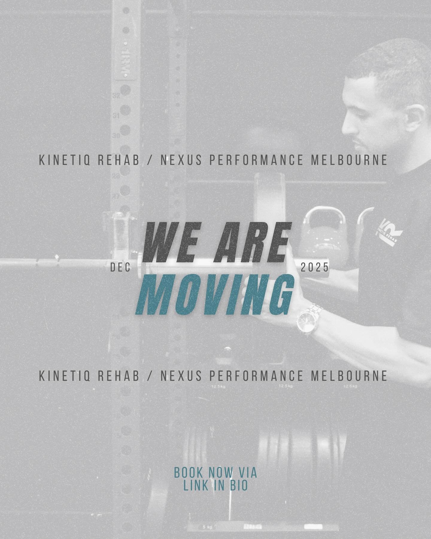 KINETIQ REHAB is moving to @nexusperformance.melb! 

Starting December 9, 2025. 
Book now via link in bio. Limited spots available. 

📍167-171 Nicholson Street, Brunswick East, VIC 3057

-
@kinetiqrehab
-

#KINETIQREHAB #Physiotherapy #MelbournePhys