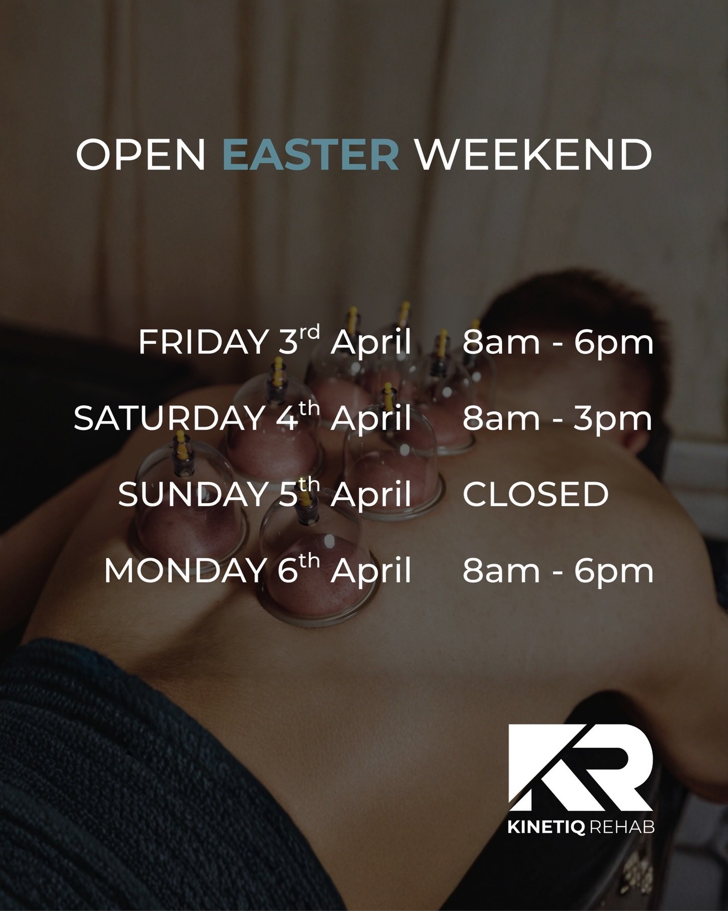 We&rsquo;re open this Easter long weekend 🐣

Book online via the link in bio!