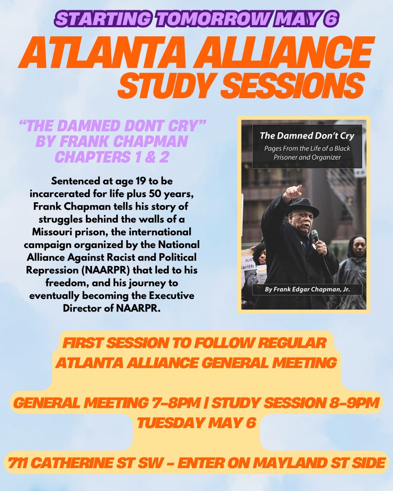 Organizing now without looking to organizing history is reinventing the wheel at best and chasing your own tail at worst. 

Join us in reading the memoirs of Frank Chapman, Executive Director of the National Alliance Against Racist and Political Repr