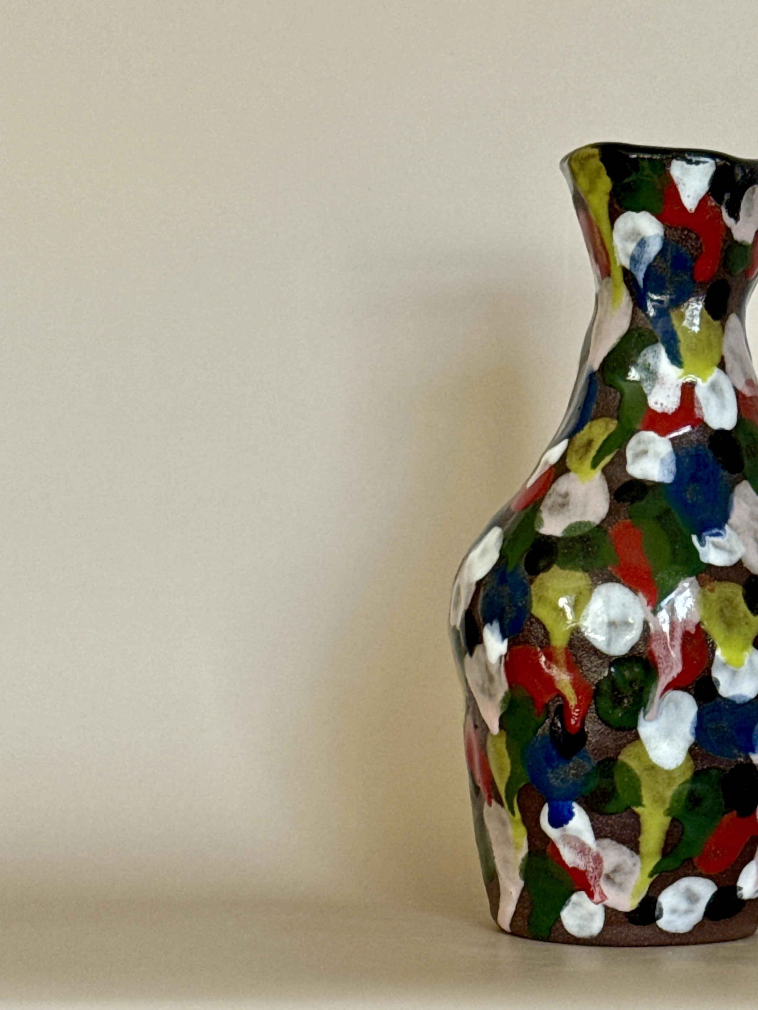 Speckled Bud Vase