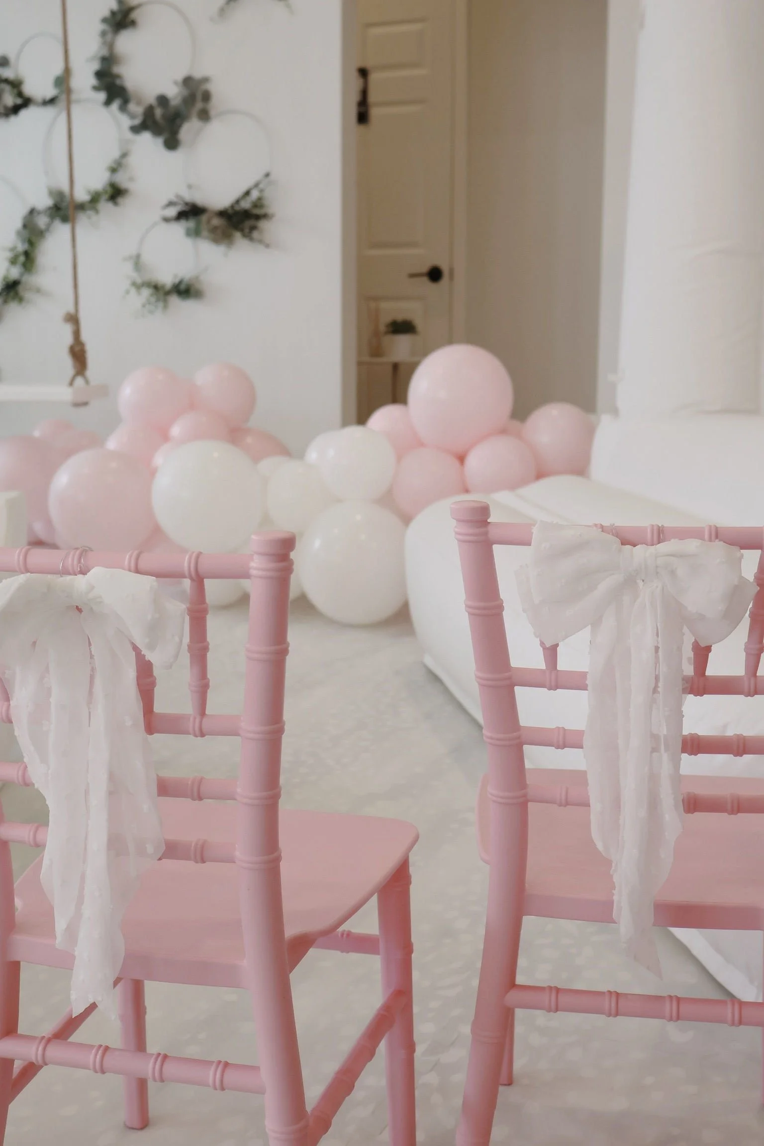 Pink Kids Chivari Chairs