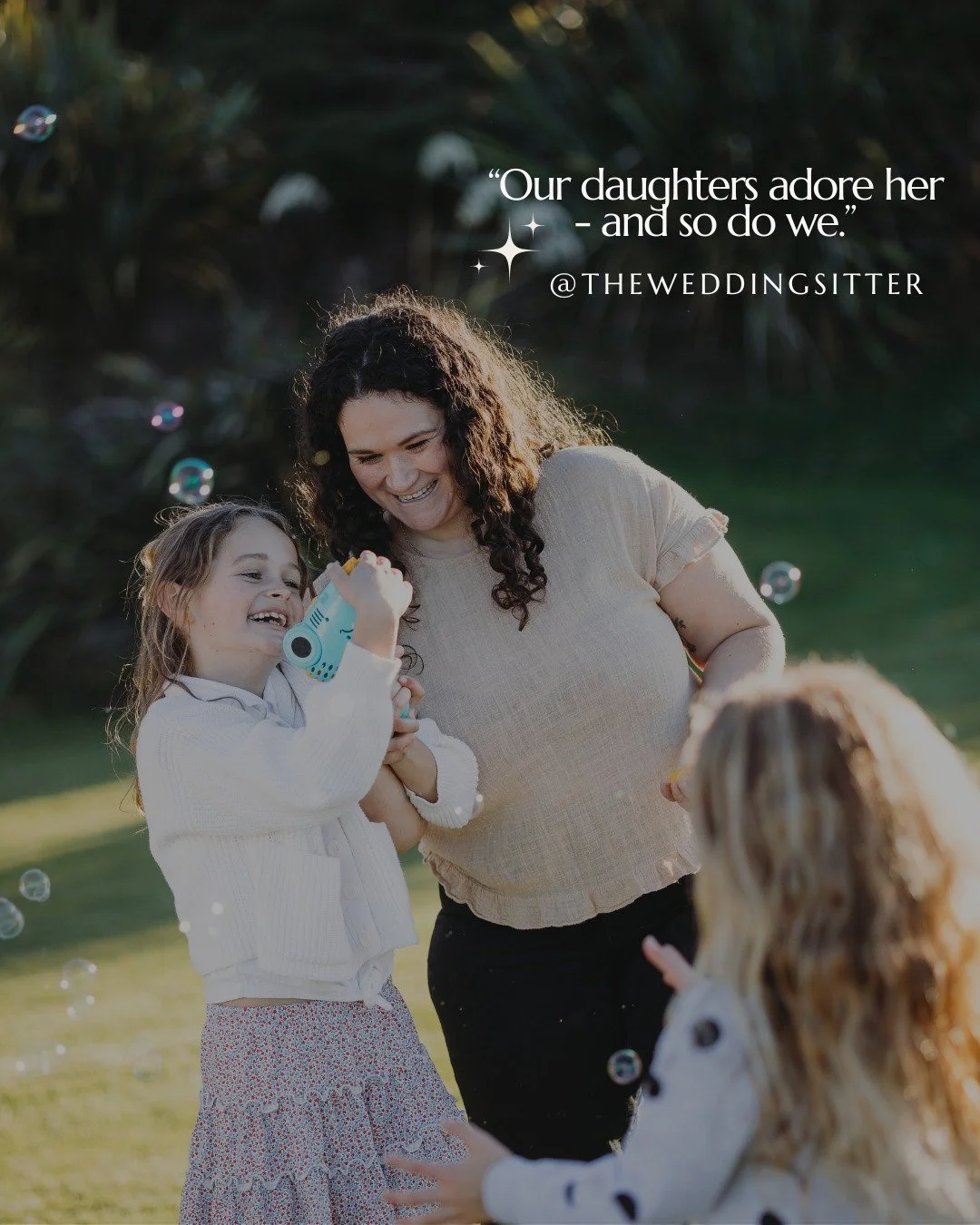 The highest compliment we can receive is being made to feel like part of the family.

&ldquo;Sophie has been with our family for over 3.5 years and has been an absolute gift - calm, nurturing, and deeply intuitive. Our daughters adore her, and so do 