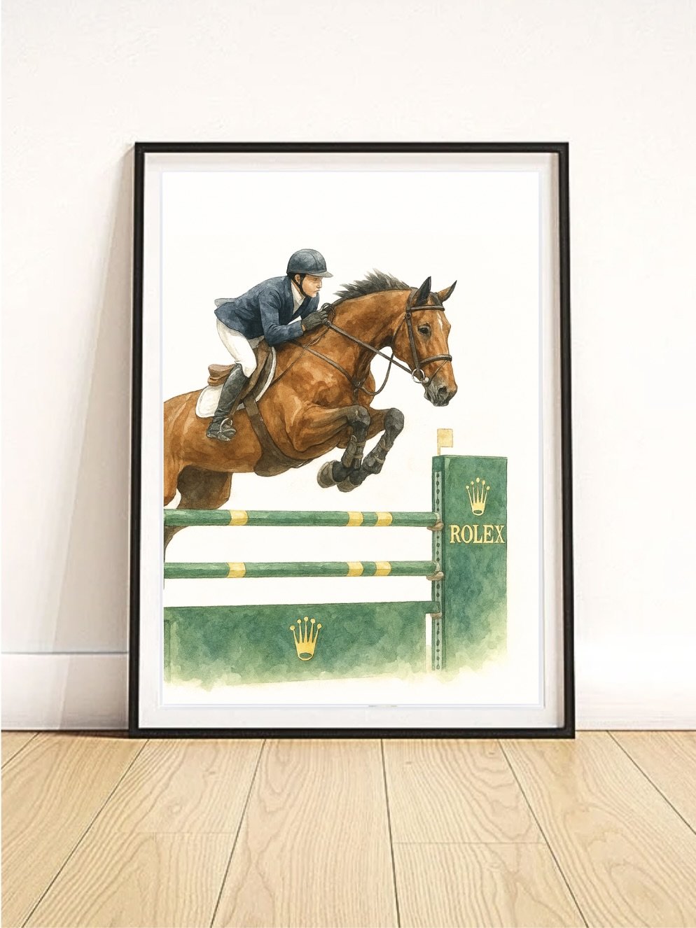 'Rolex Horse Competition' Poster