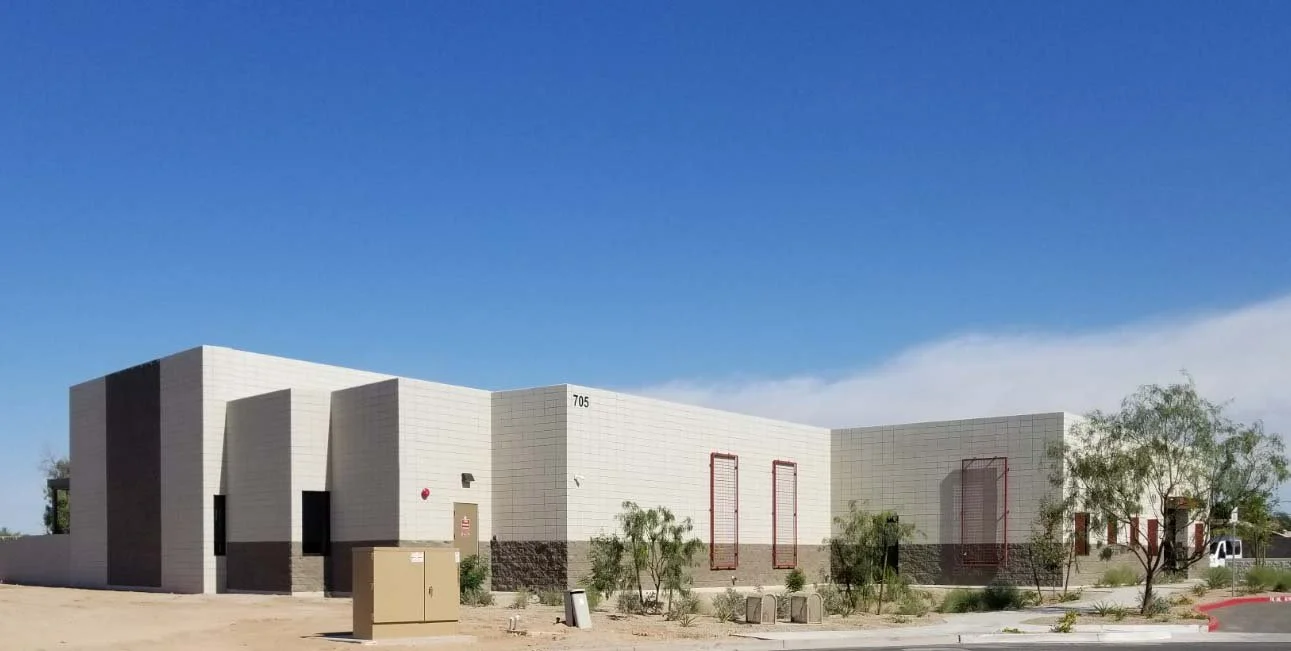 Modern adult daycare building for Neely House
