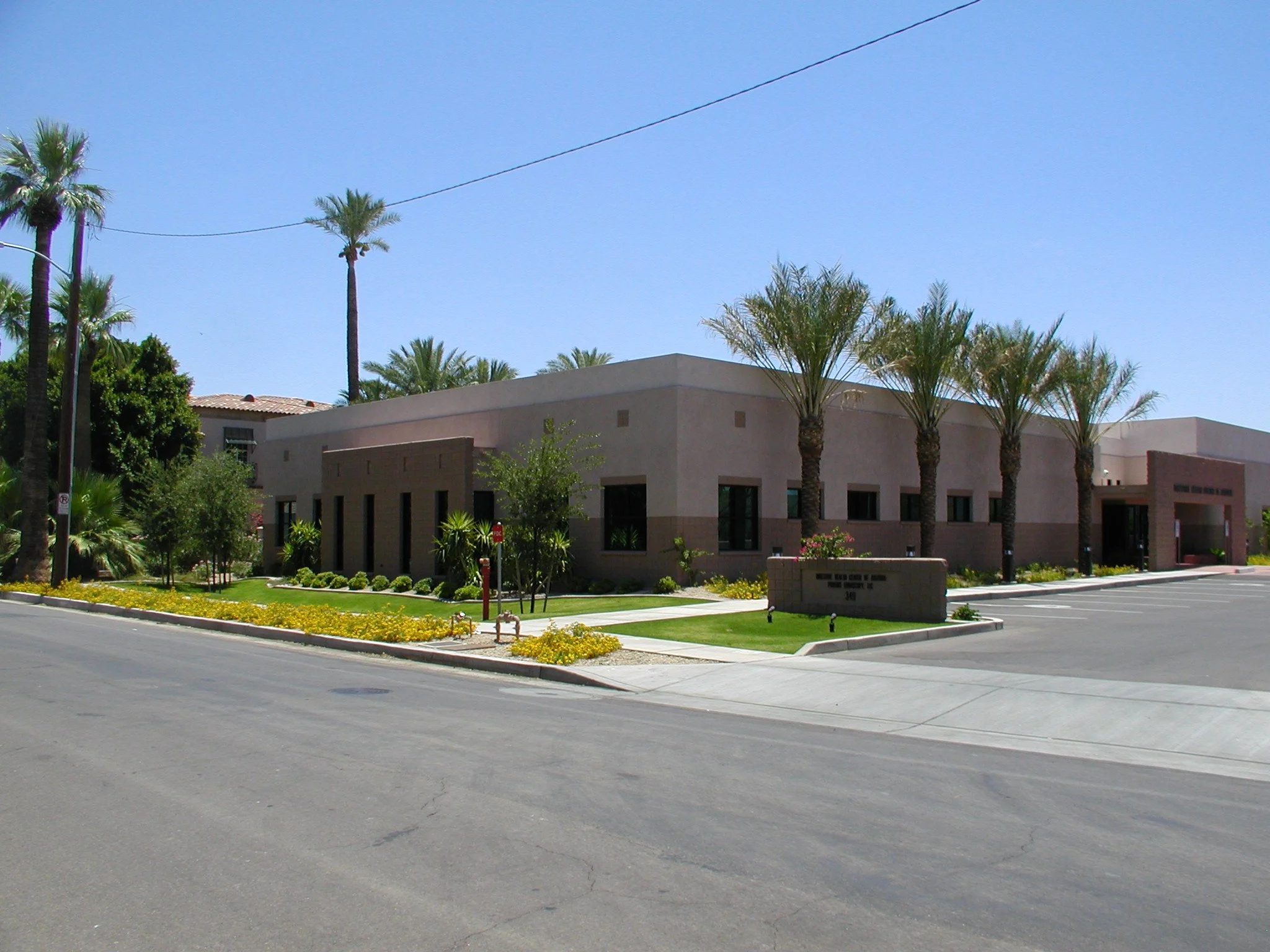 Modern medical building with surgery suite. Digestive Health Center of Arizona.