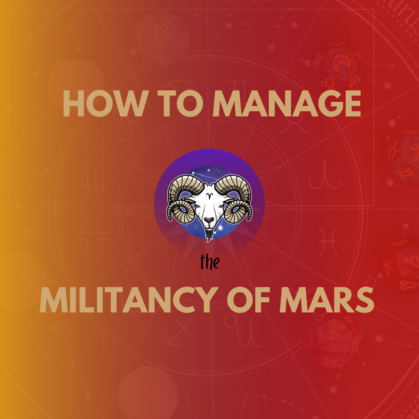 How to Manage the “Militancy” of Mars