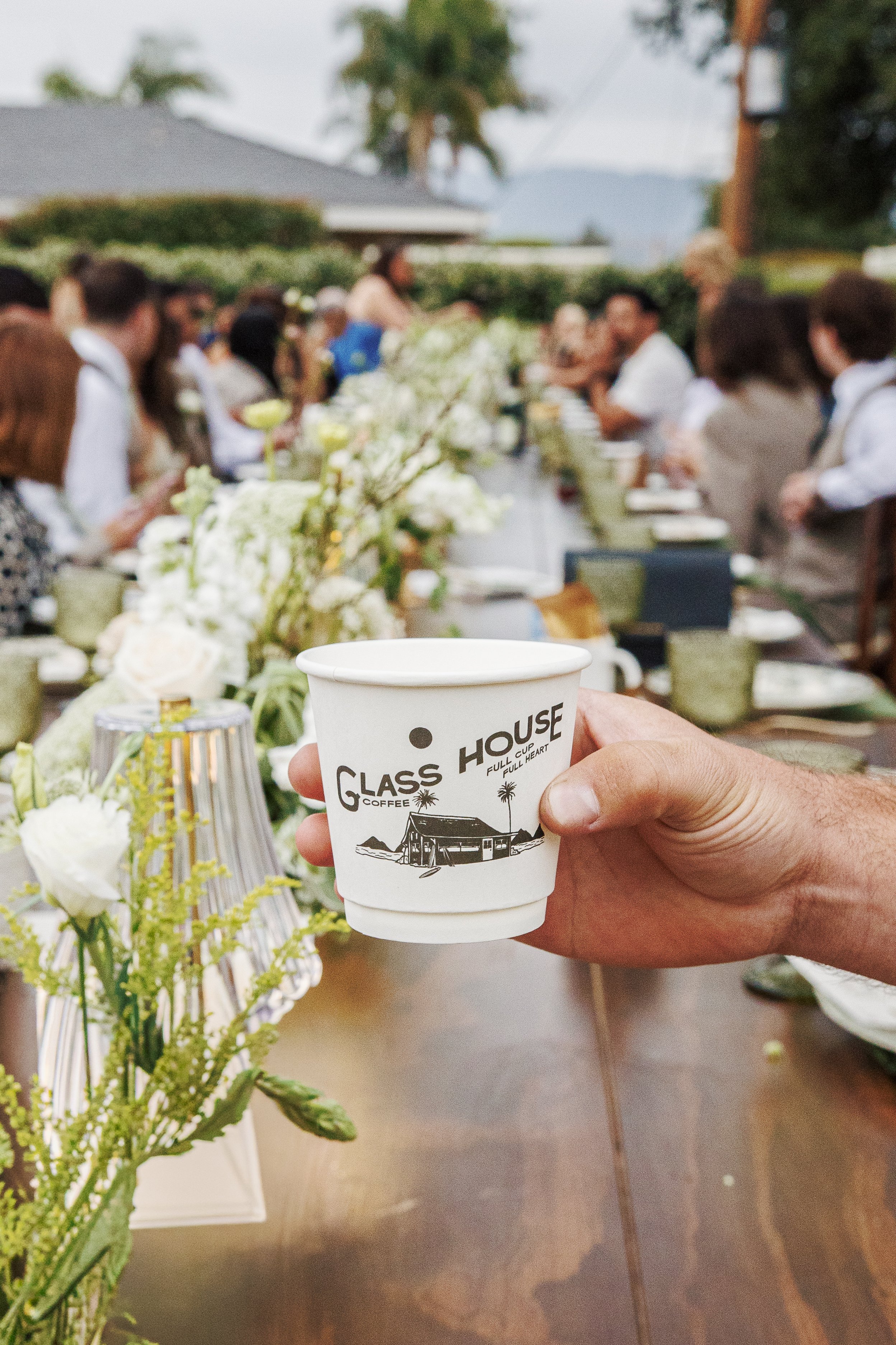 coffee catering for a wedding in Ventura