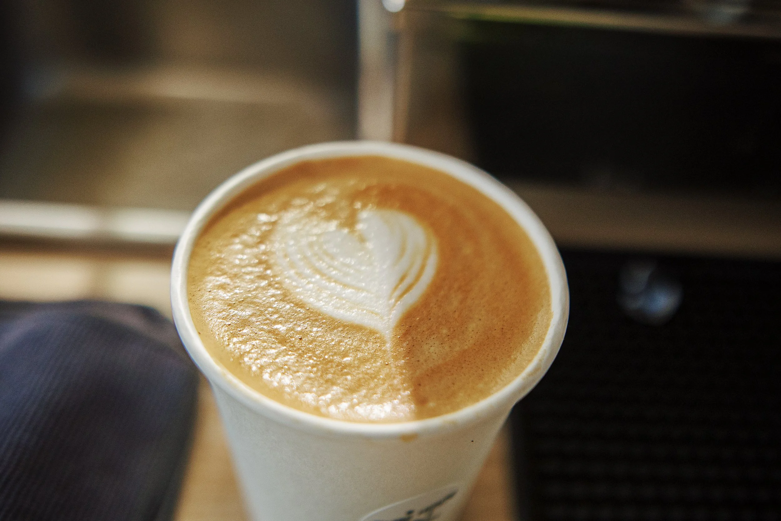 hot latte for wedding event in San Diego