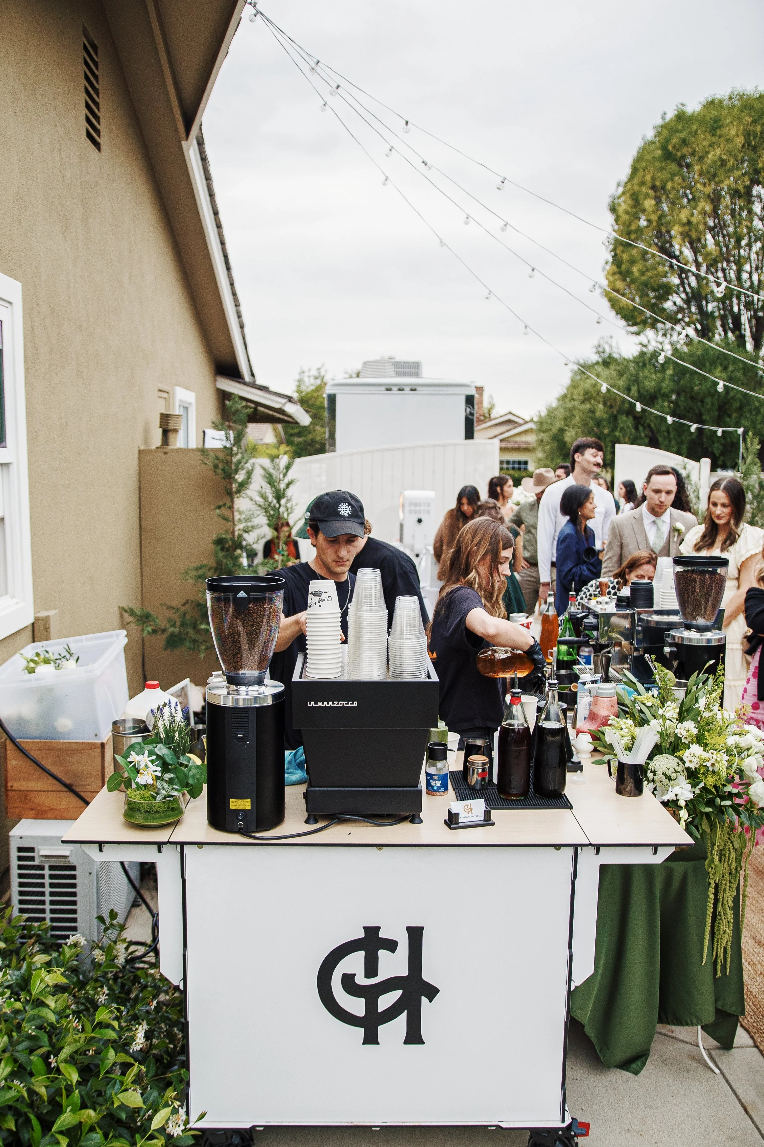 coffee cart catering Tustin