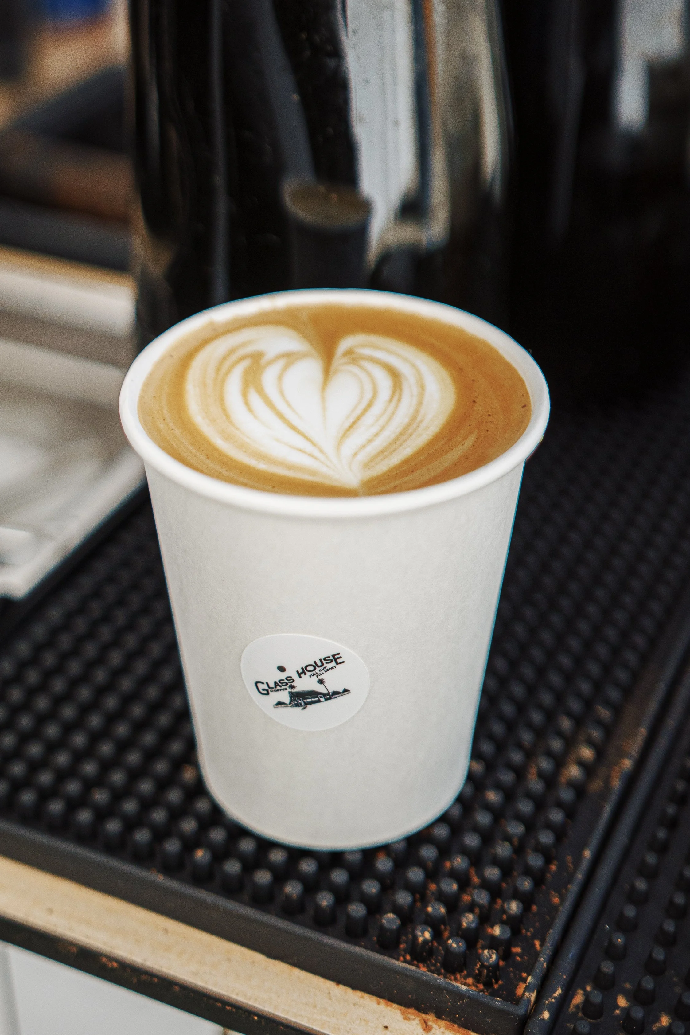 glass house catering latte