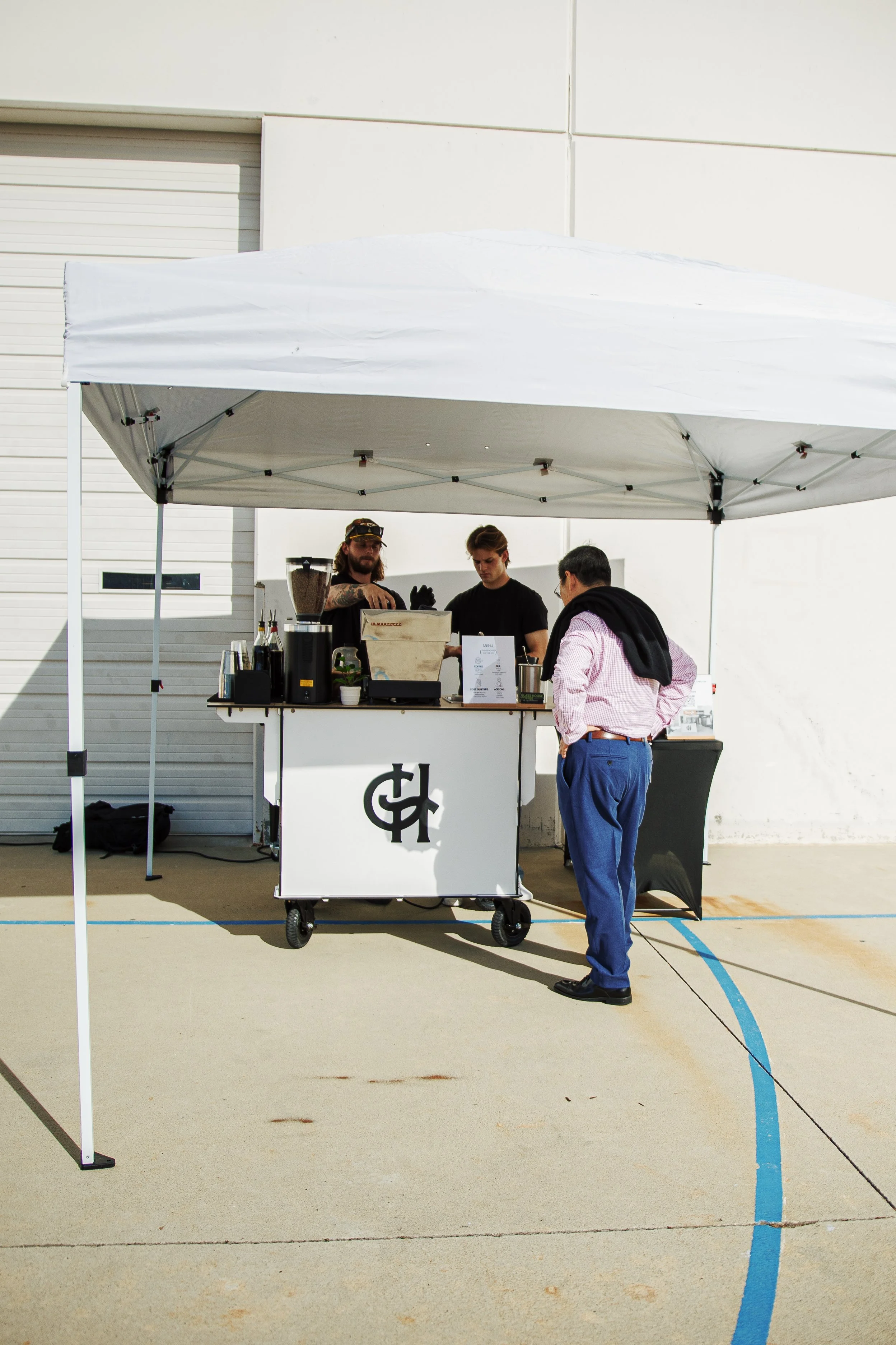 Coffee catering at QSC audio