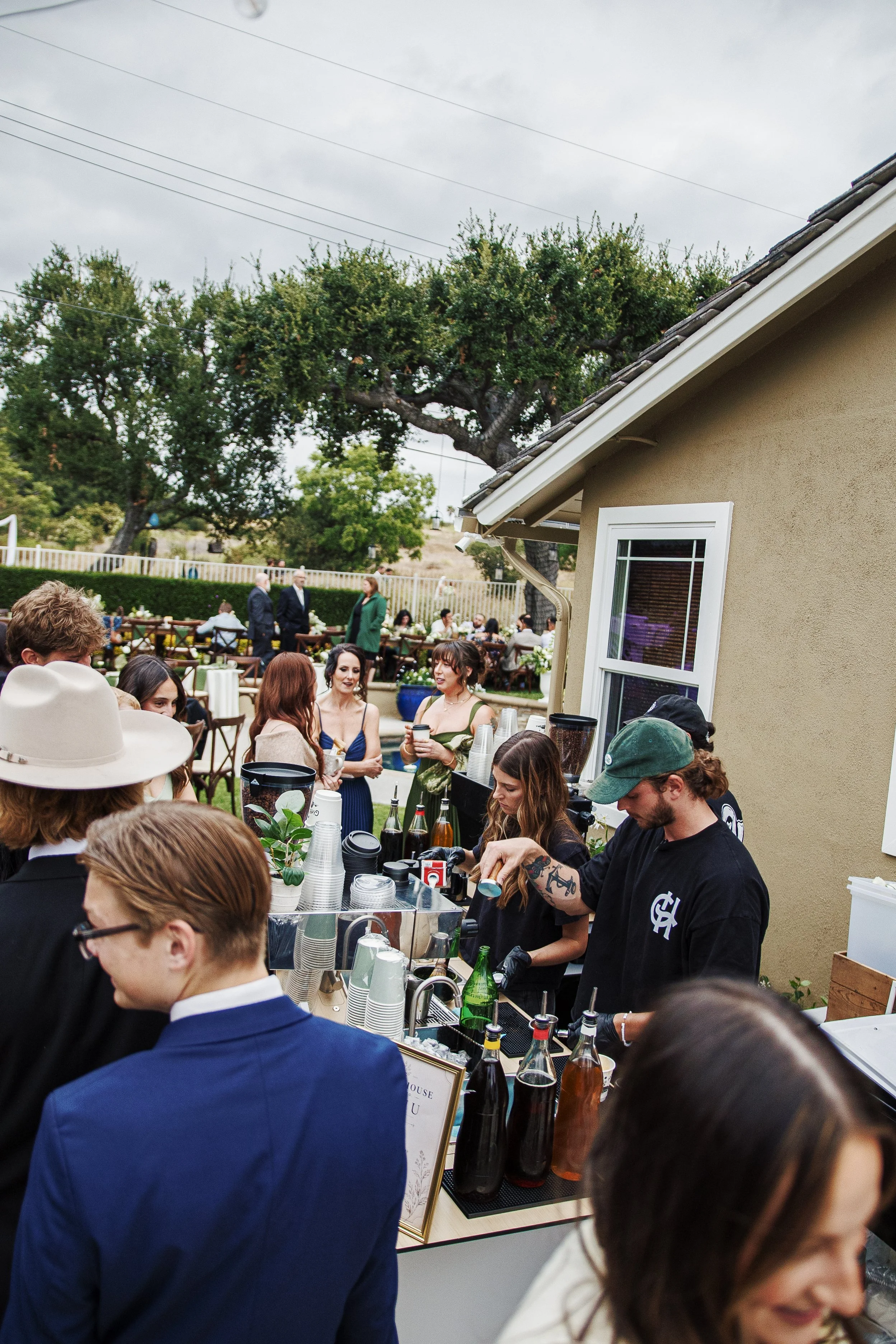 wedding coffee catering San Clemente