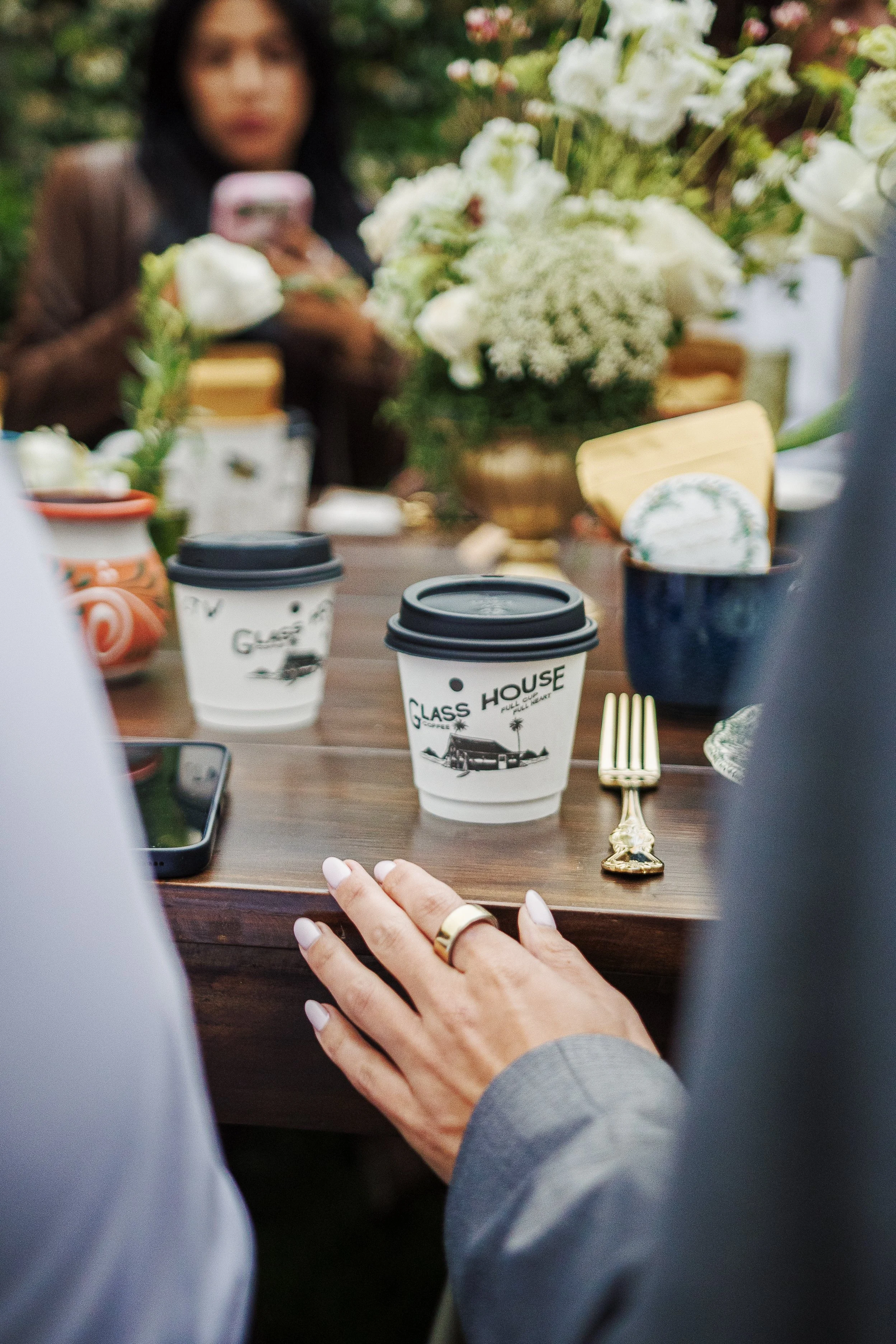 coffee catering wedding