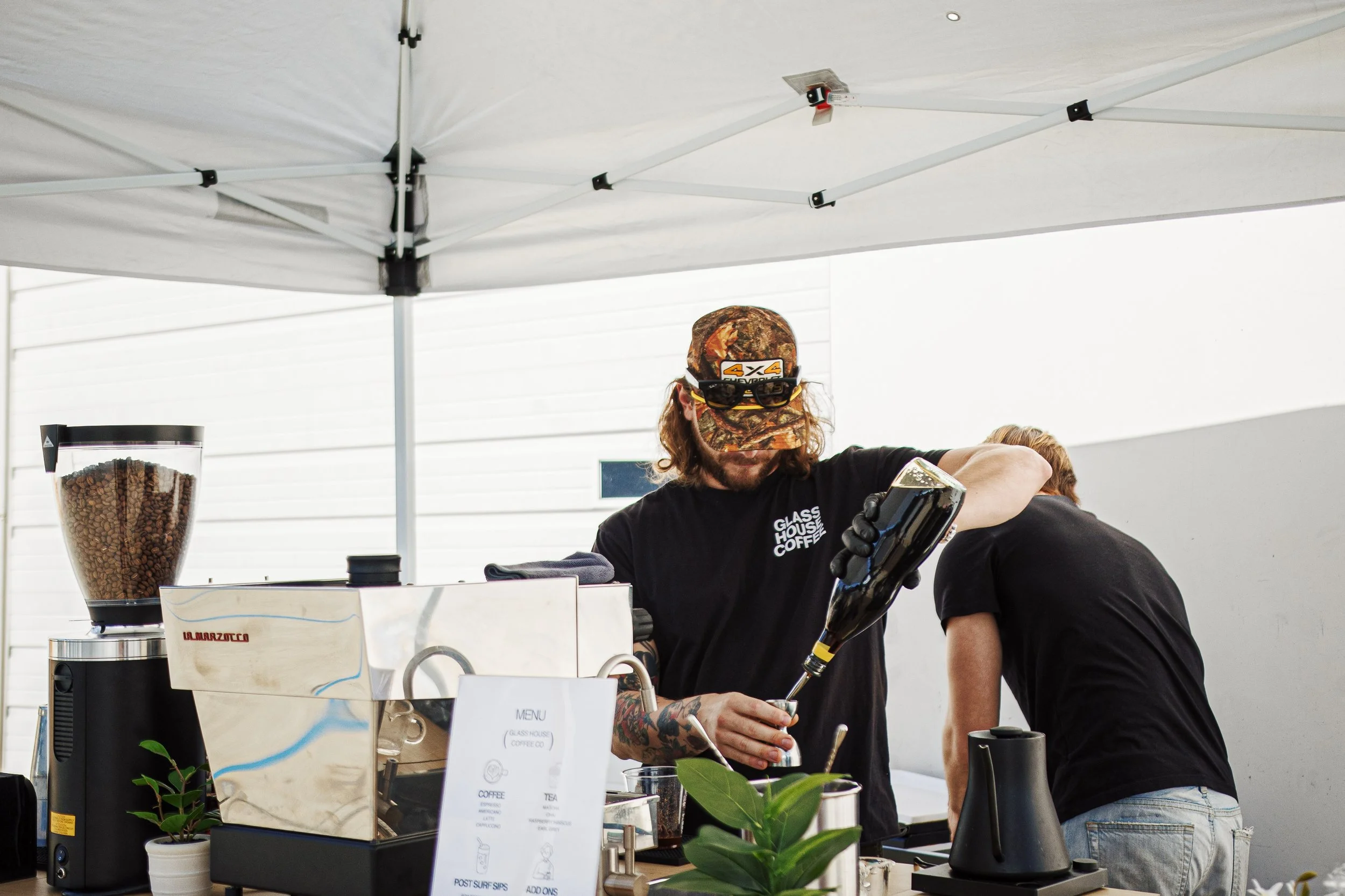 mobile coffee cart catering