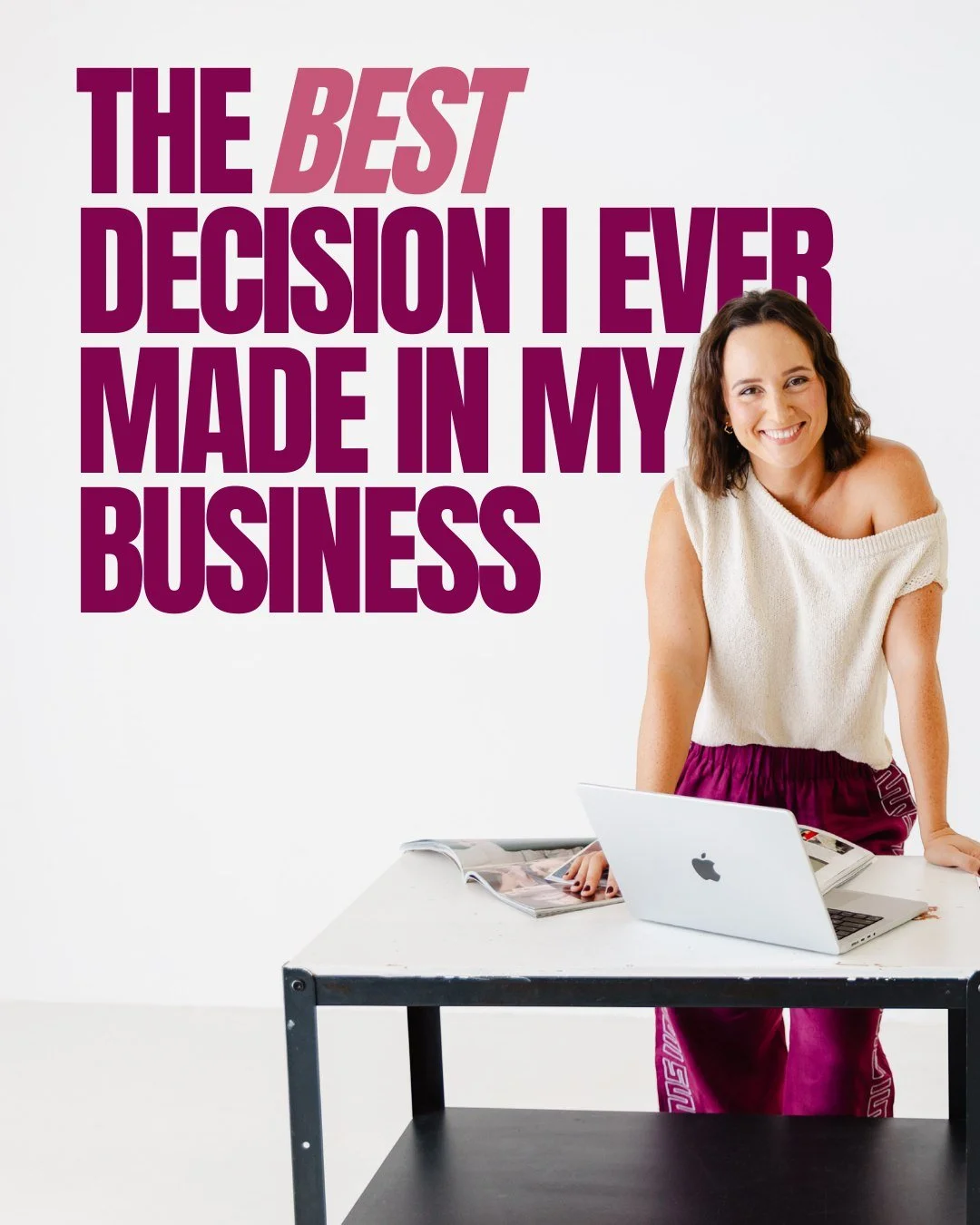 Looking back on my &lsquo;adventure&rsquo; of being a business owner, there are a few pivotal moments that have completely shaped how my business operates.

One of the best decisions I ever made?

Niching into Shopify.

I guess you could liken it to 