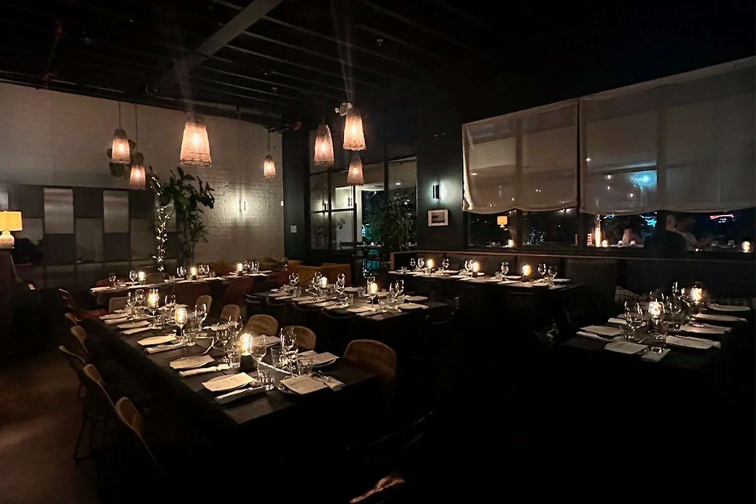 Photo of private dining room at zinqué, a French restaurant in Venice Beach