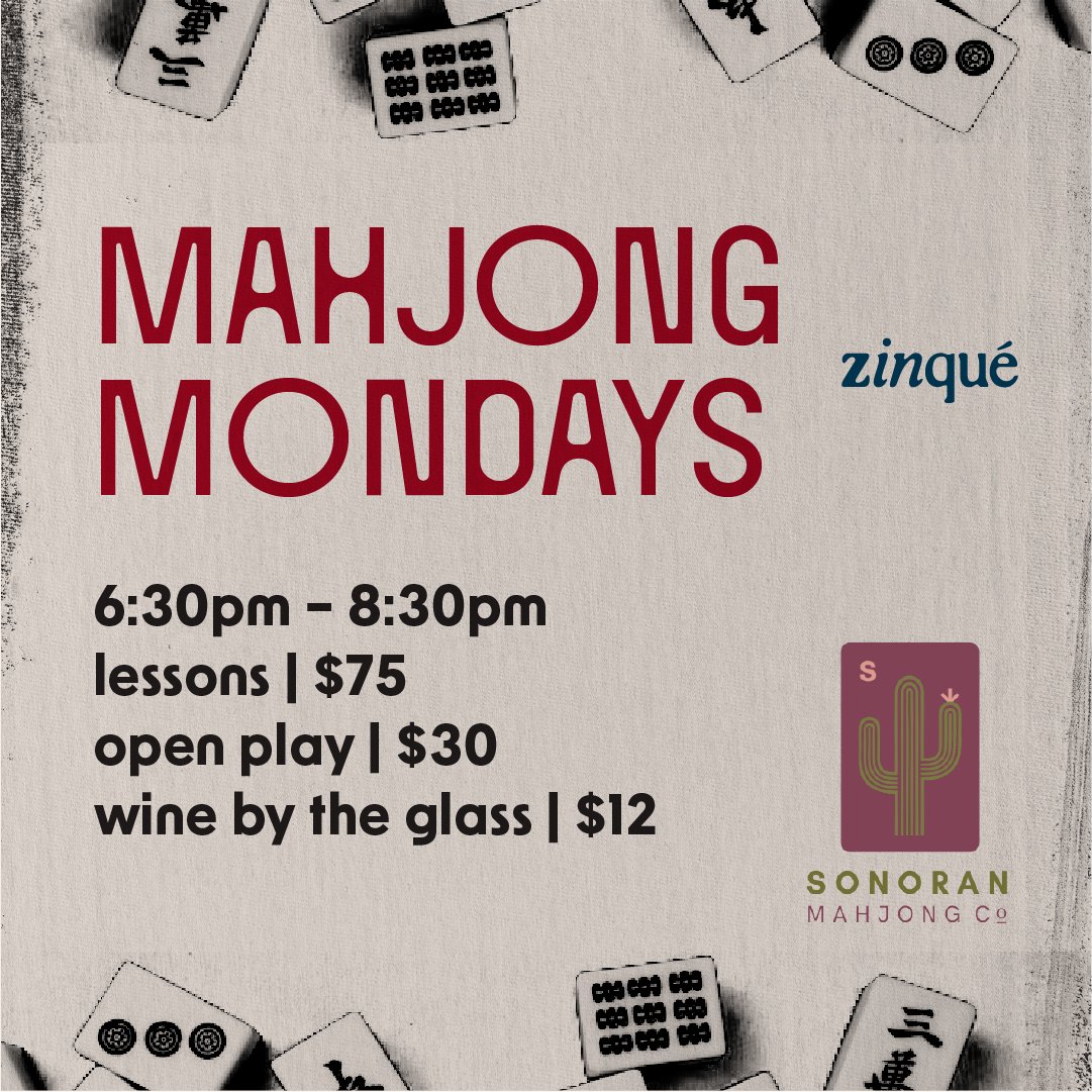 mahjong mondays | scottsdale