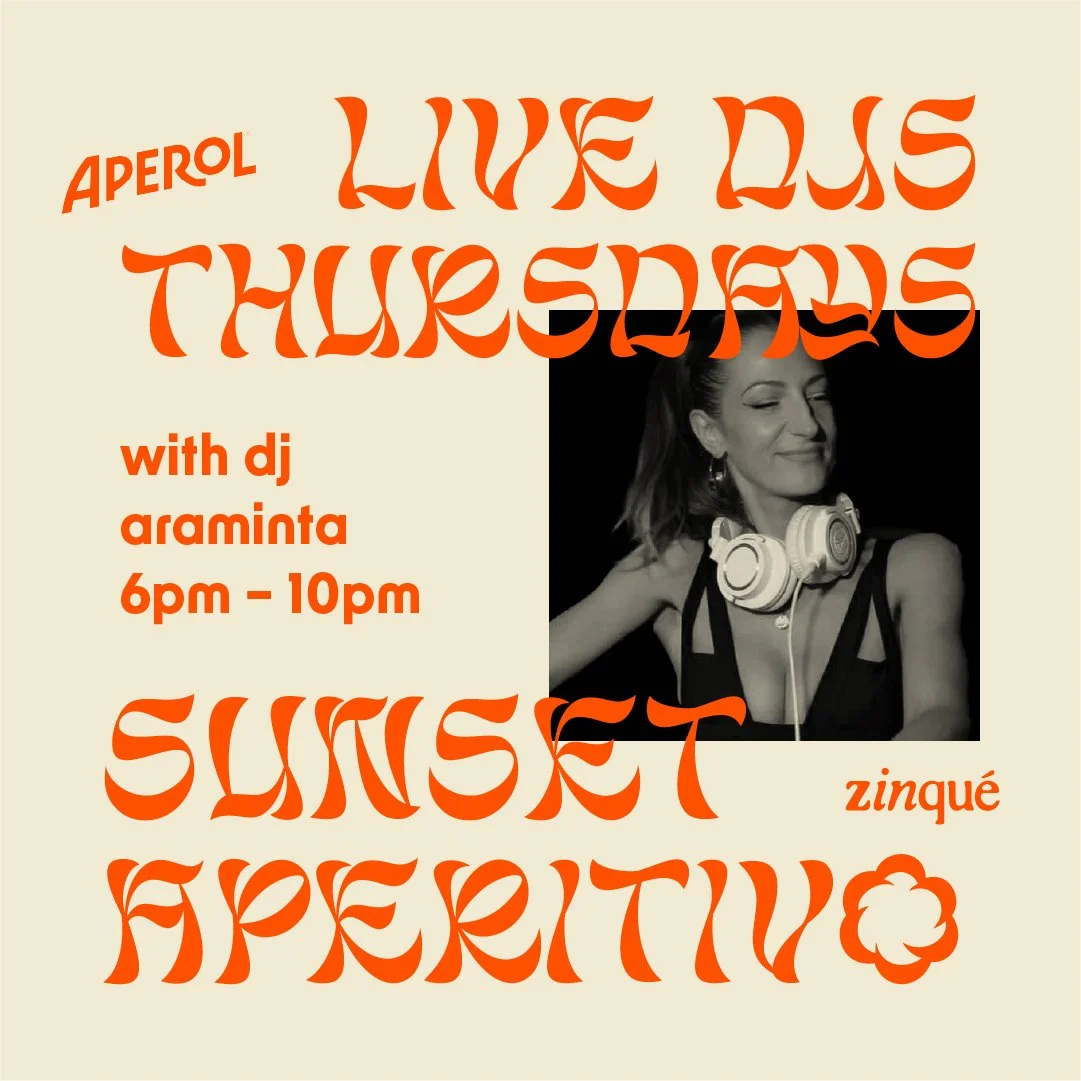 sunset aperitivo with dj araminta | west hollywood