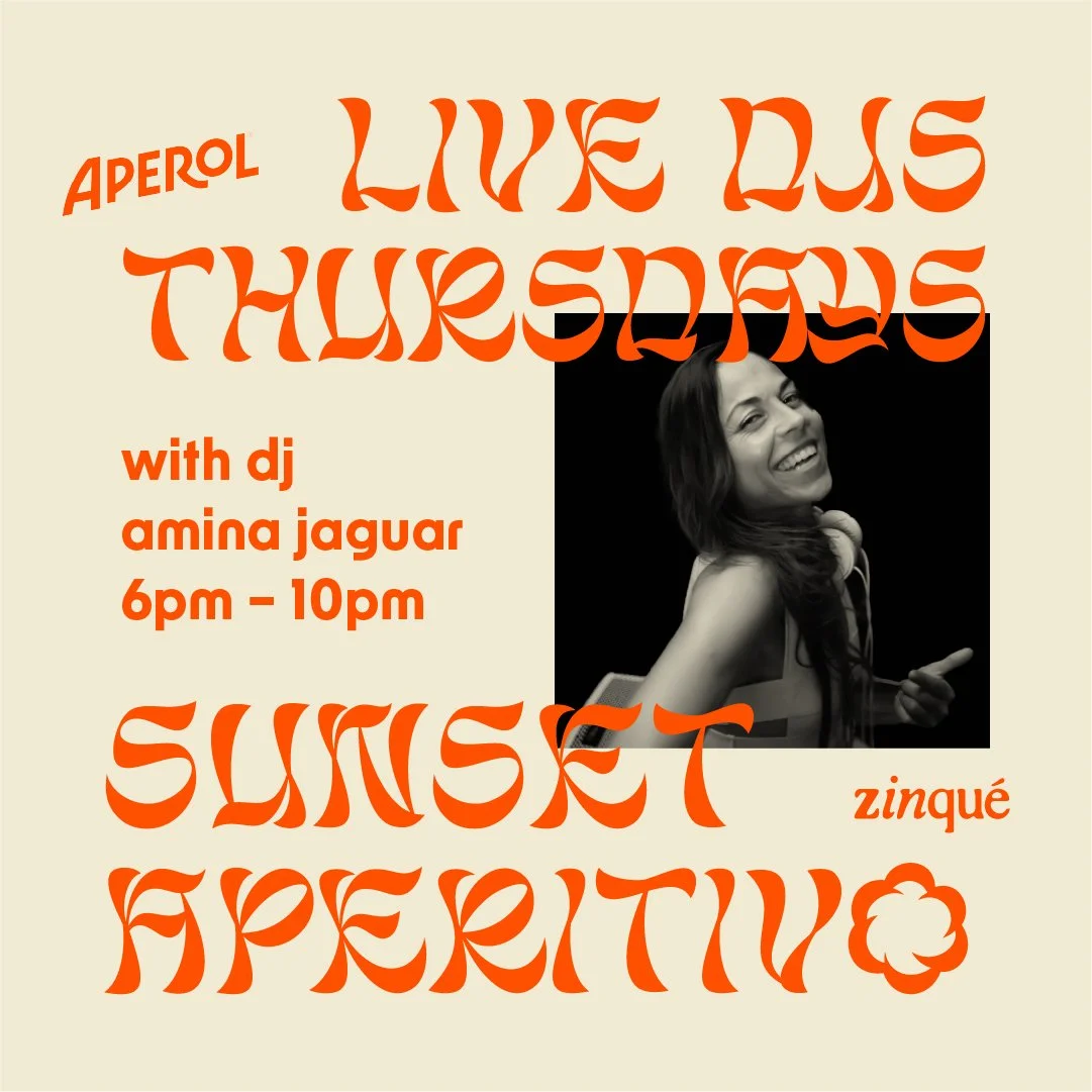 sunset aperitivo with dj amina jaguar | west hollywood