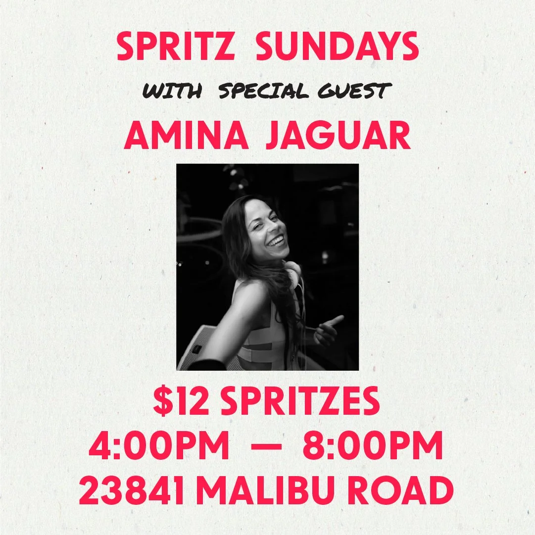 spritz sundays with dj amina jaguar | malibu