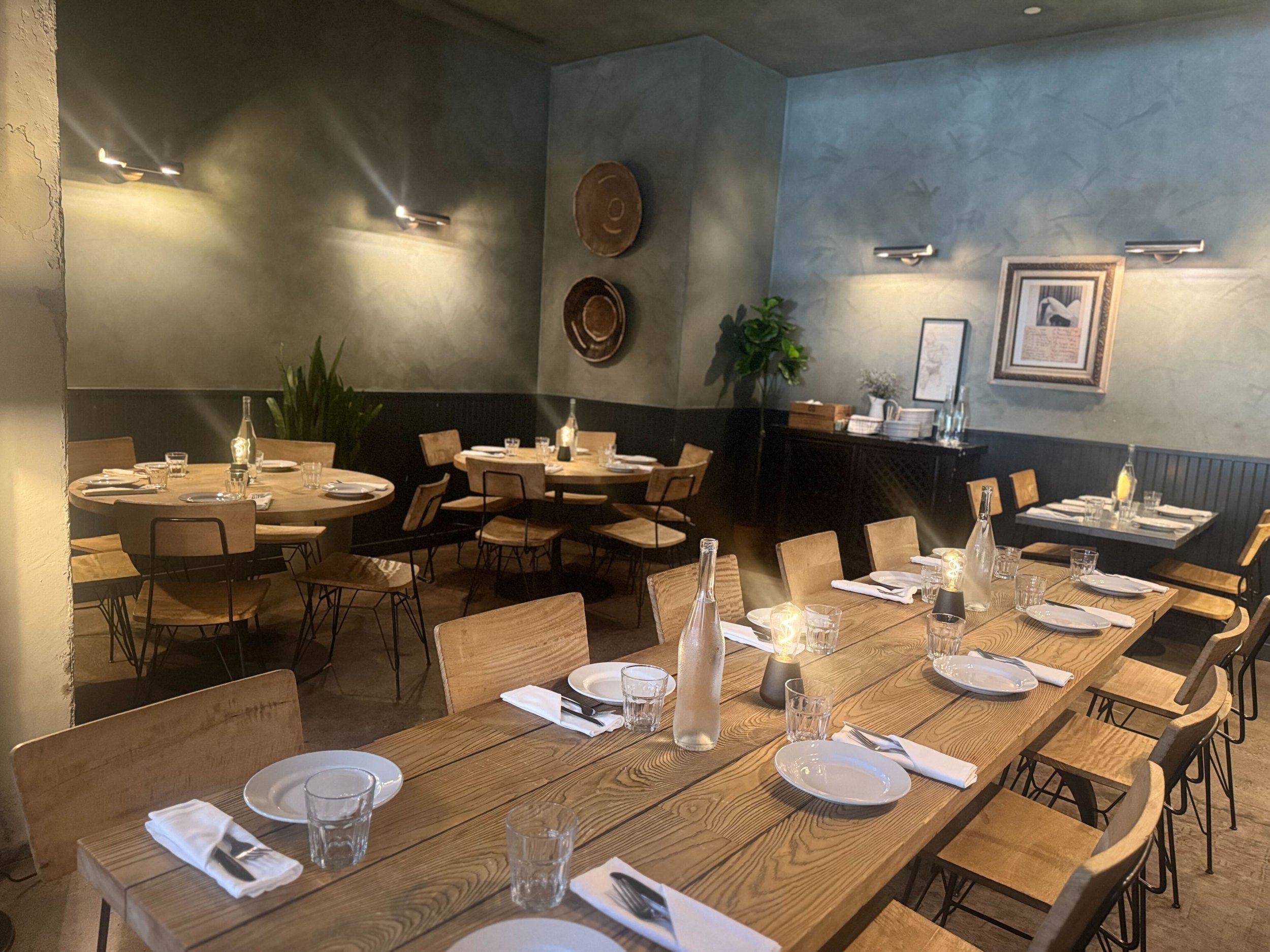 Photo of private dining room at zinqué, a French restaurant in DTLA