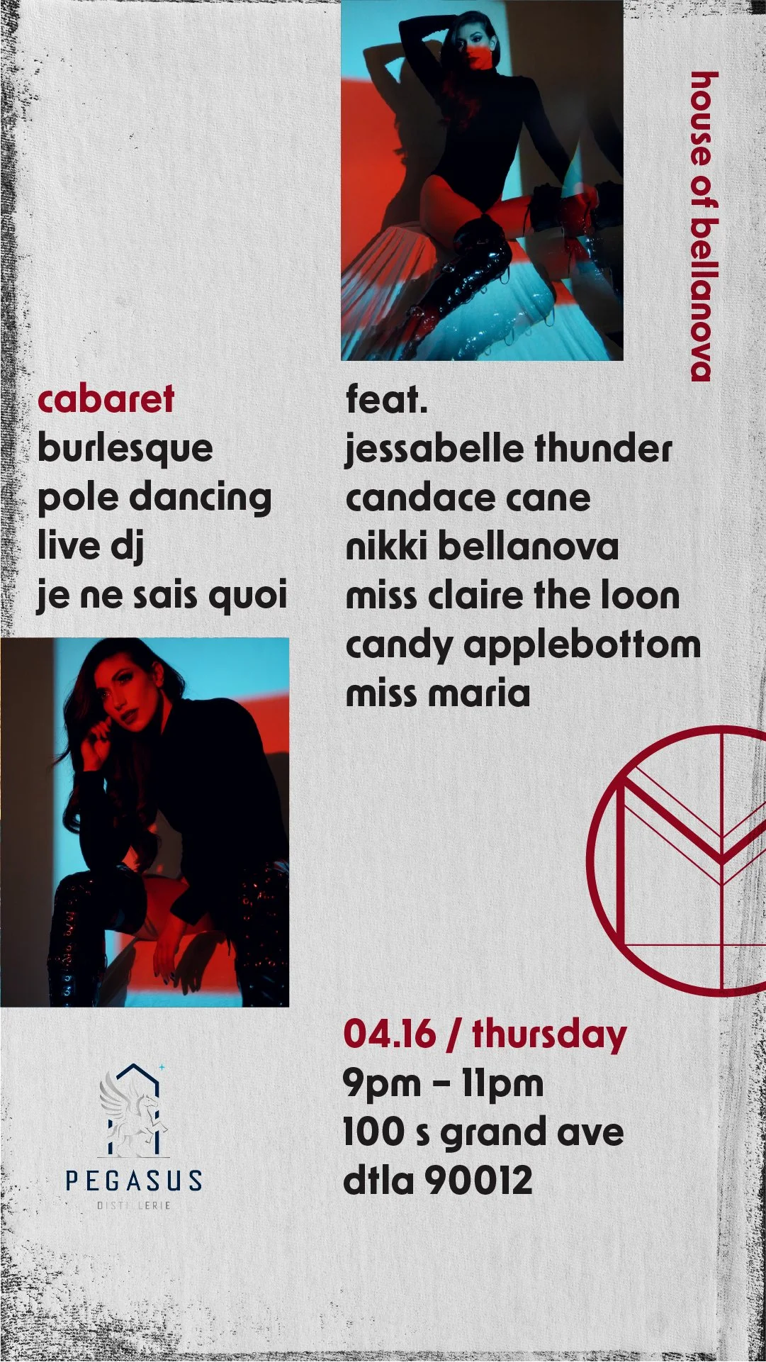 Promo for Cabaret at Massilia DTLA