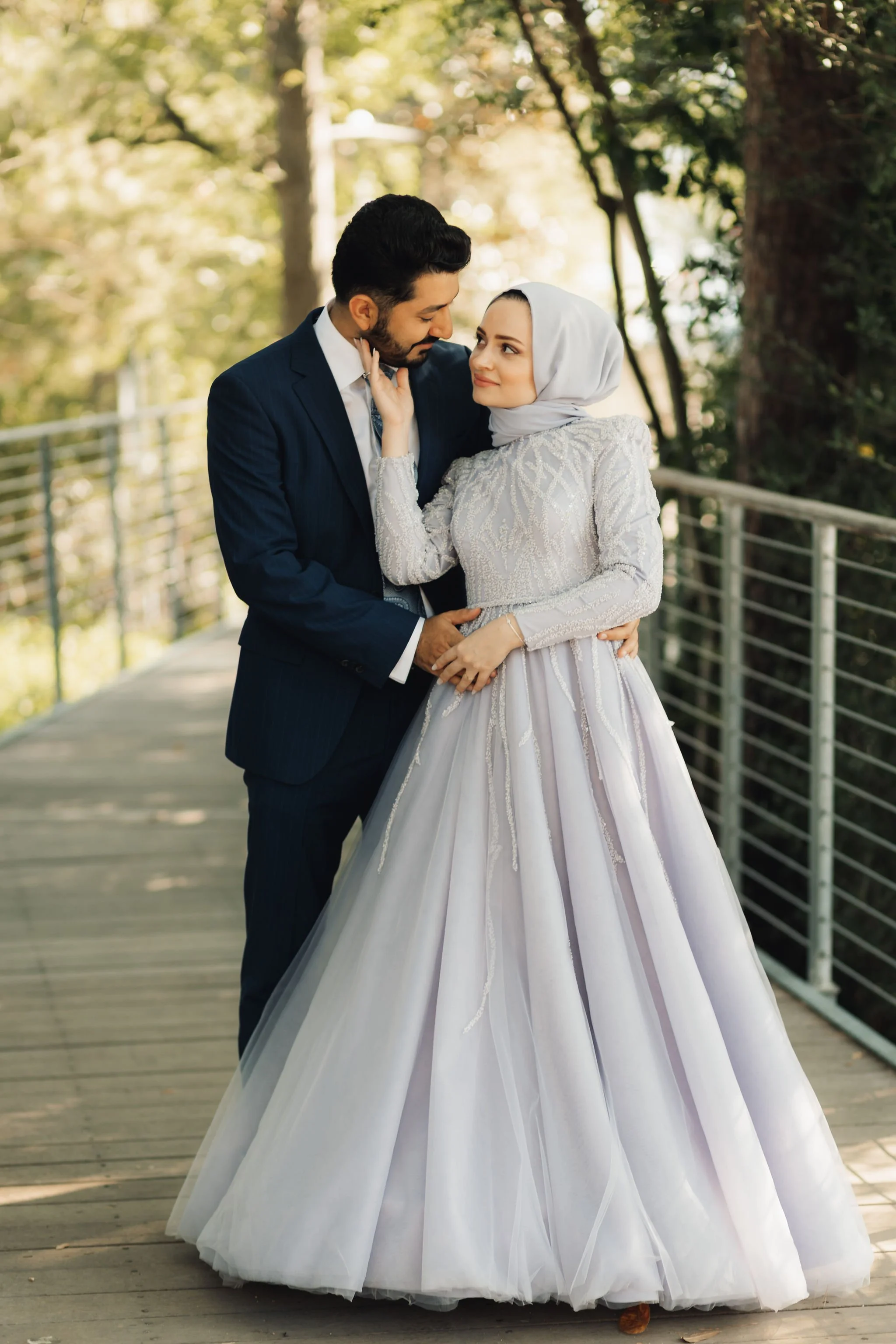 A modern wedding captured through emotional, candid photography with a cinematic visual approach.