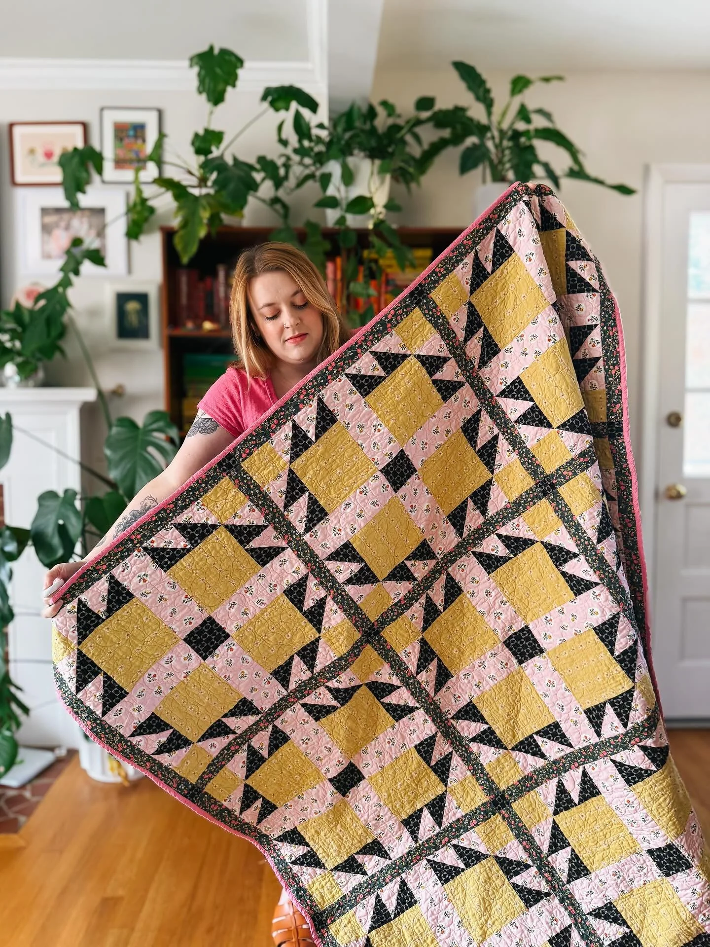 The WAXWING quilt pattern is officially here!

Designing my second pattern was really fun and I&rsquo;m so thrilled to share it with you. I hope you love it as much as I do!

Use the link in my bio to get your copy of WAXWING!

#waxwingquilt #megmade