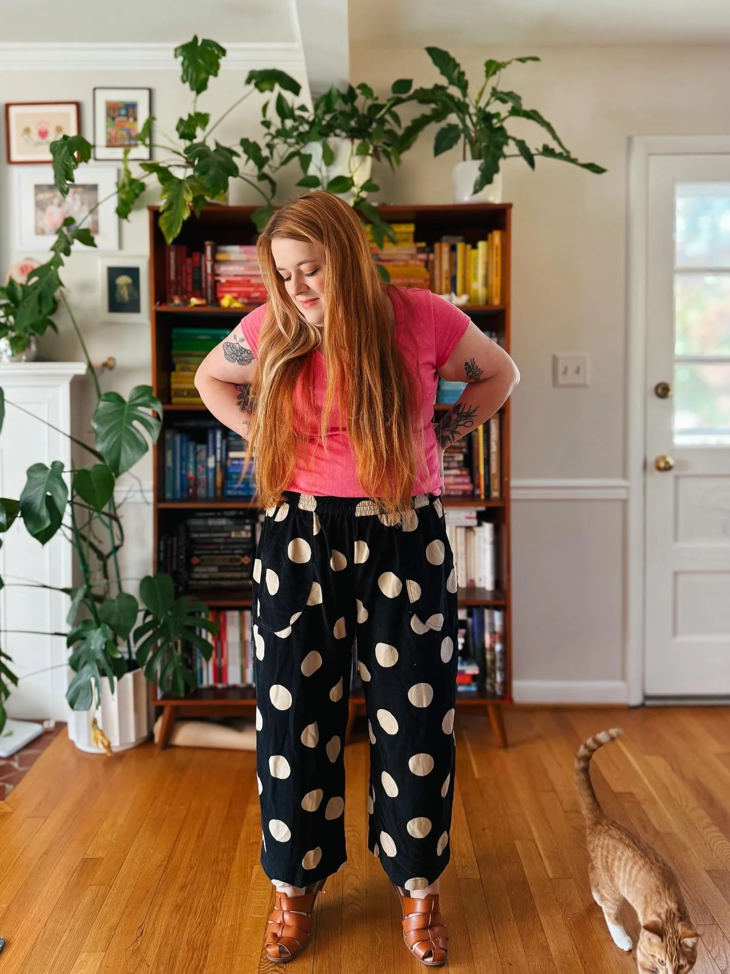 Sharing another post that&rsquo;s been languishing in drafts🙃

These are two TNT patterns for me and they work so well together&mdash;win win win! I love my linen pants but wanted something that felt a little more apropos for cold weather, so I made