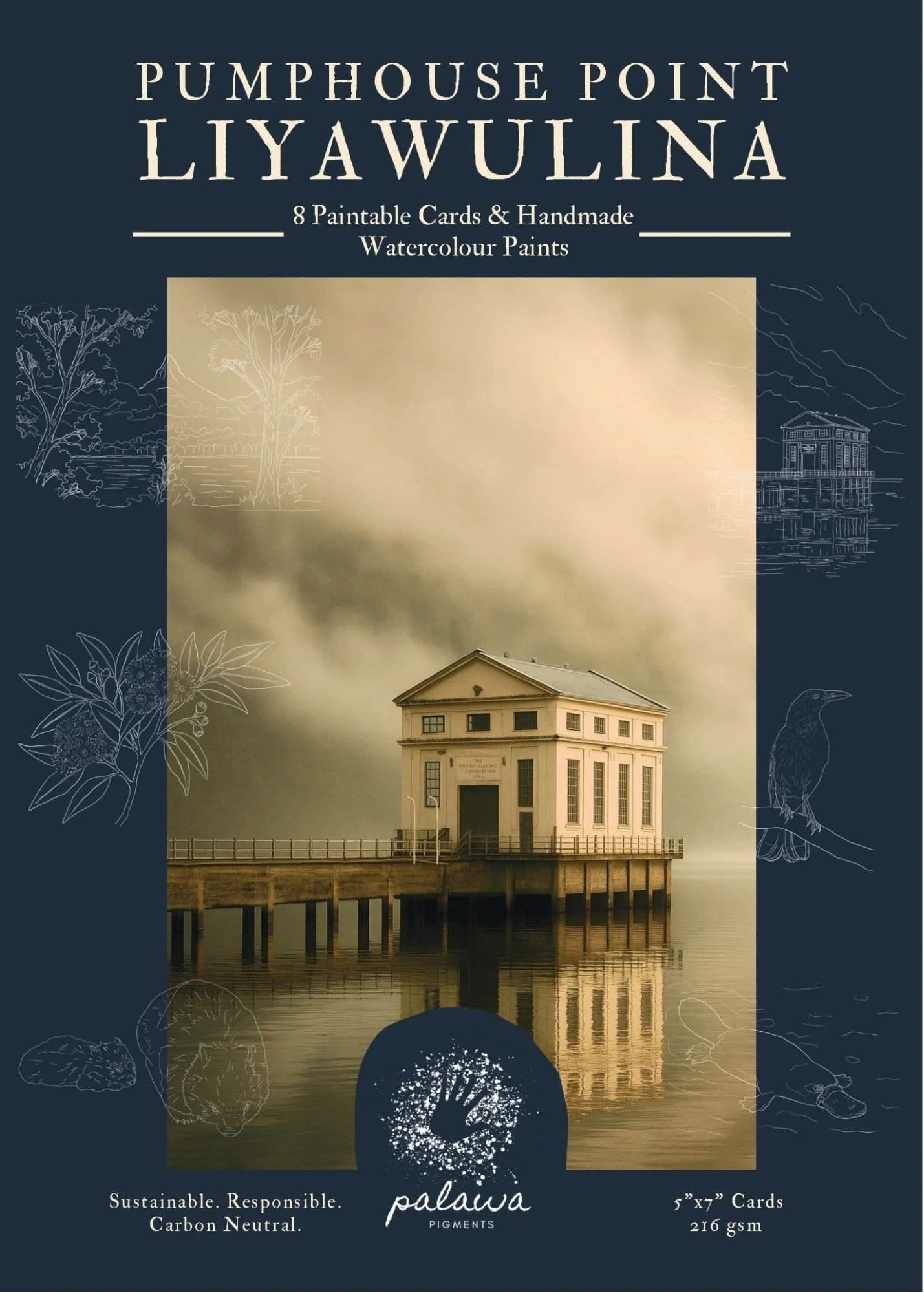 Pumphouse Point Liyawulina Watercolour Painting Kit