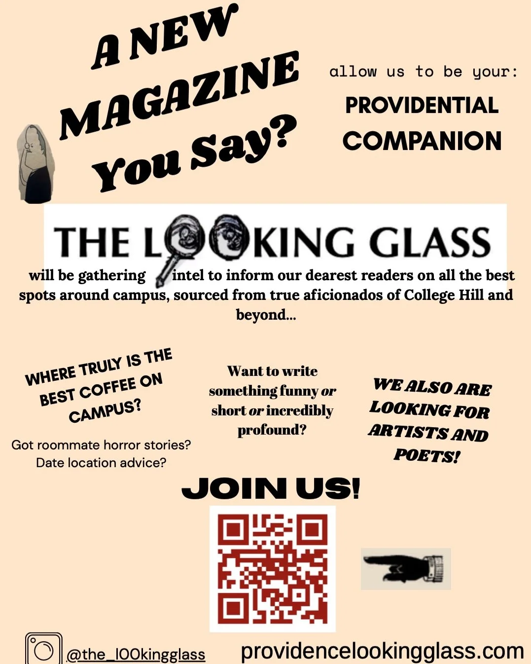 It's happening www.providencelookingglass.com