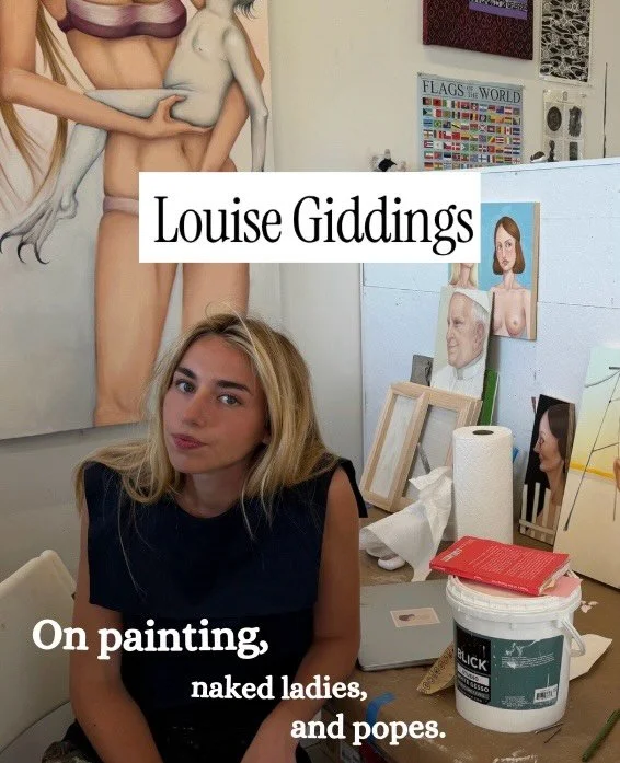 Our second profile in our People Doing Cool Things series is the magnifcent RISD paintress LOUISE! 

@thepersonplacething 📷 👩&zwj;🎨