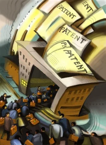 Crowds at the Patent Office. Asian Wall Street Journal. 