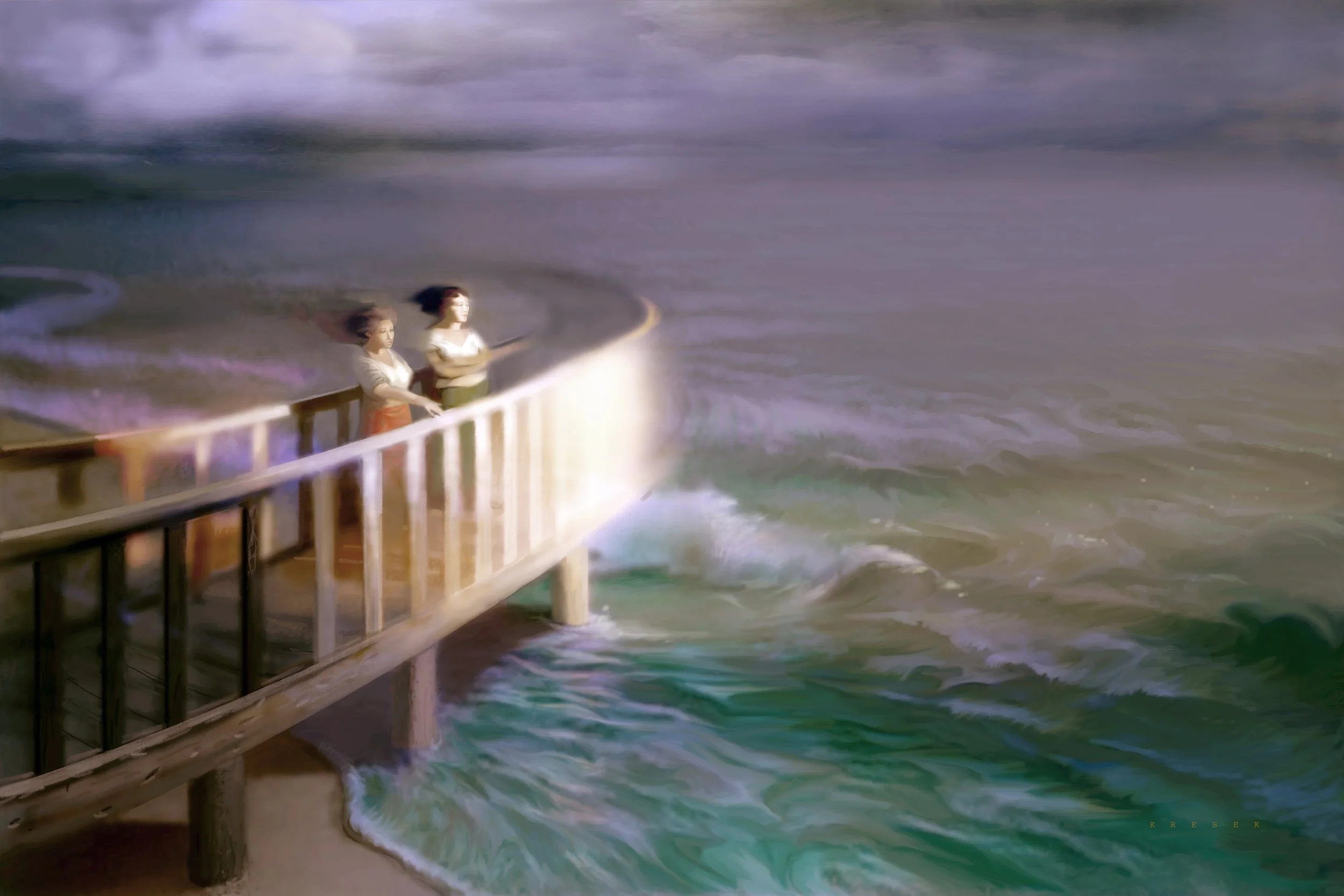 "Last Look" Sarasota Magazine. PhotoShop. 2010.