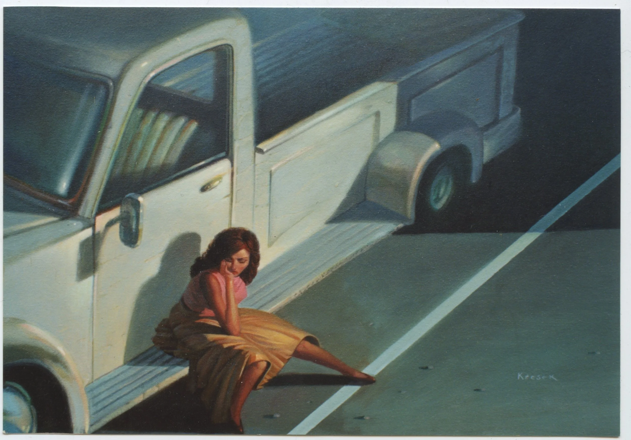 Gallery Magazine. 1990. Oils on canvas. 