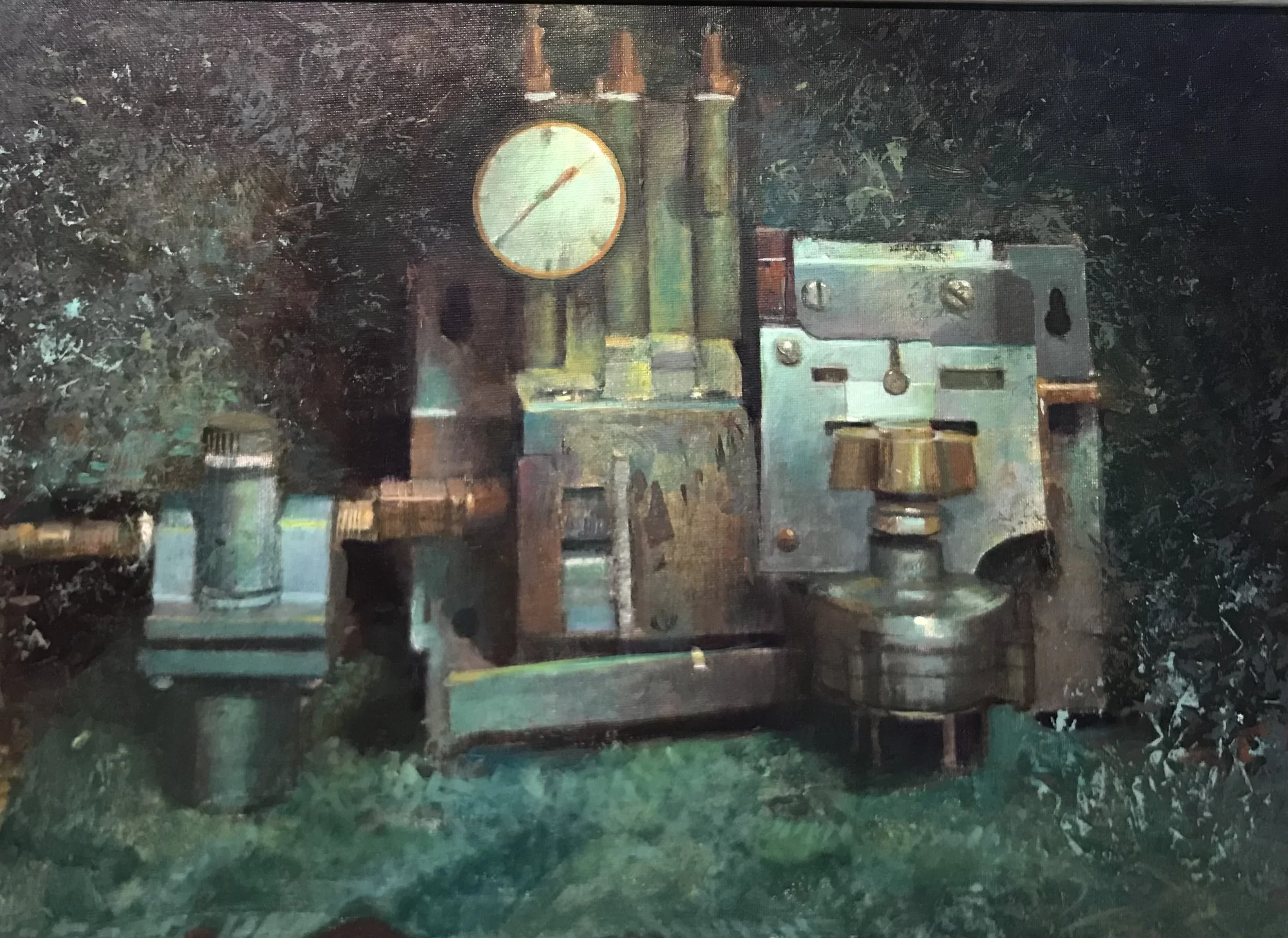 "Inspired by Murch" In the 1970"s my agent Frank Lavaty had a number of Walter Tandy Murch originals decorating his Park Avenue office. From seeing these, I came to appreciate use of accident in his work. He played with emerging mundane objects, illu