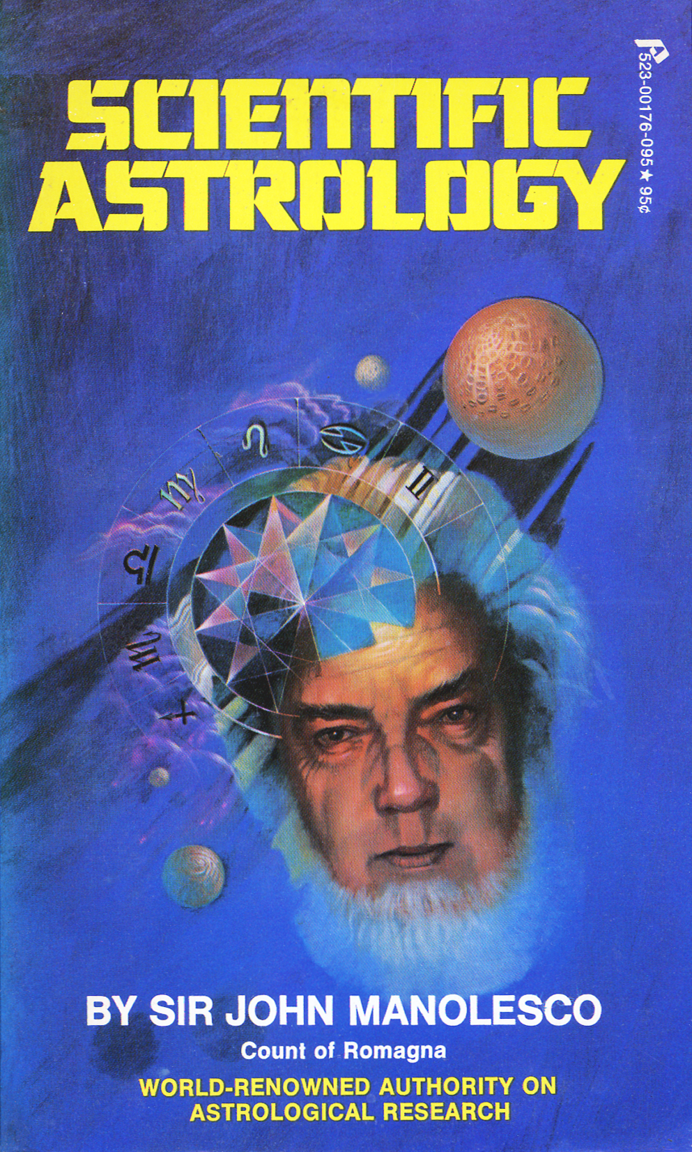 Scientific Astrology by Sir John Manolesco. 1st Edition. Pinnacle Books. 1973.
