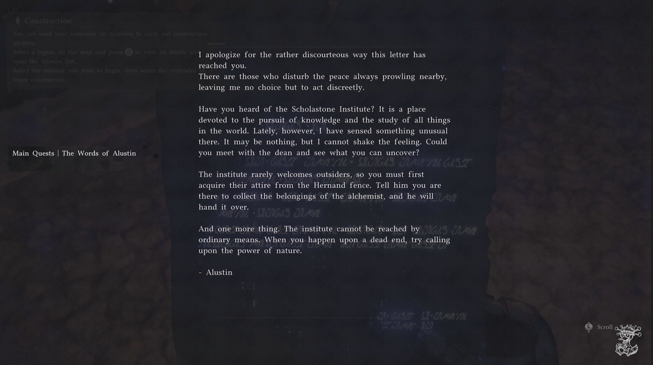 Crimson Desert The Words of Alustin Read Alustins Letter DuckNCoverGaming.png