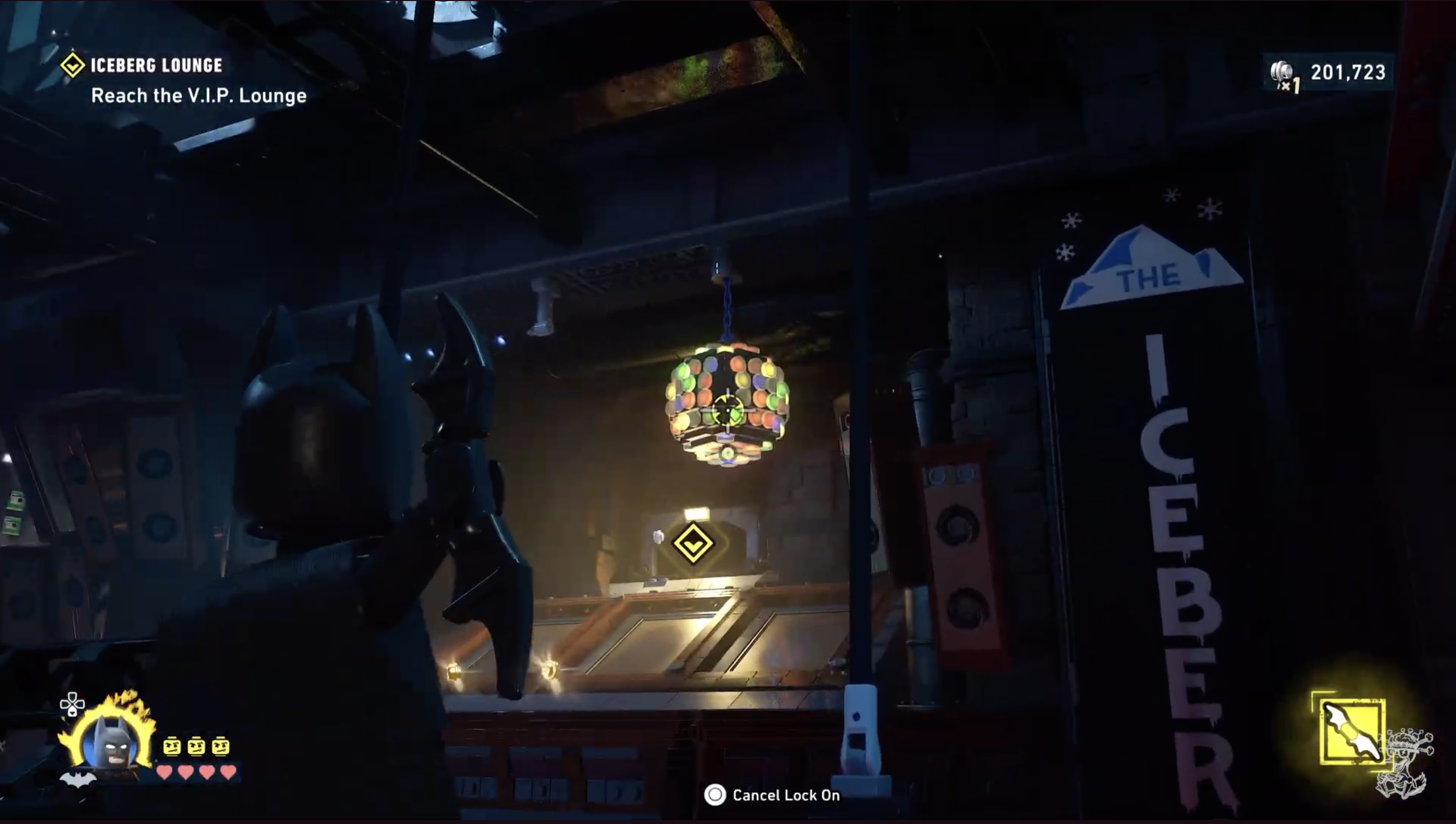 Lego Batman Legacy of the Dark Knight Disco Ball #1 Location - Iceberg Lounge