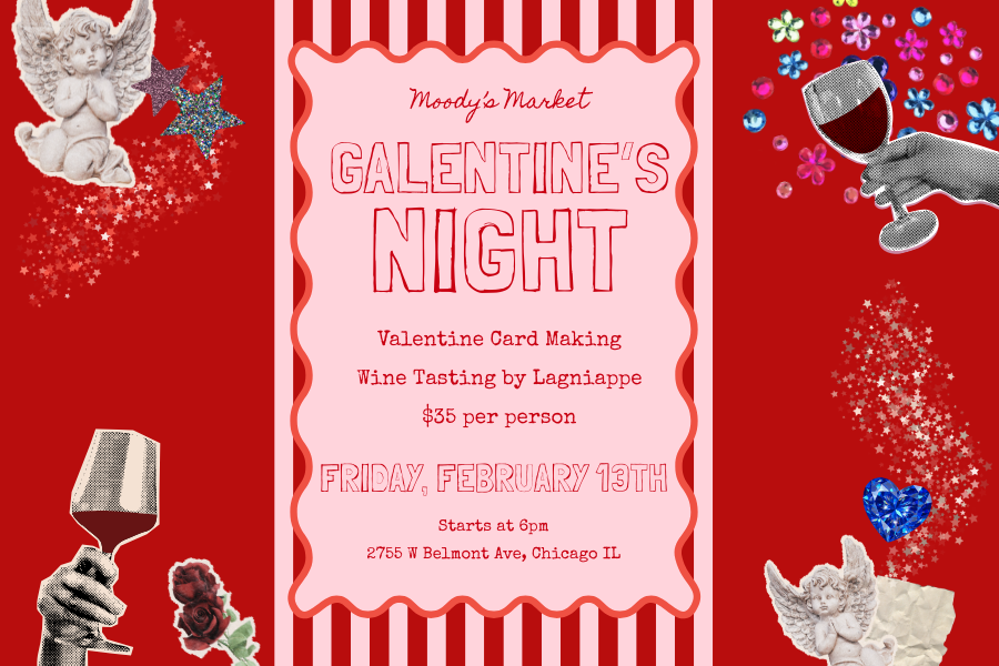 Galentine's: Card Making &amp; Wine Tasting Night