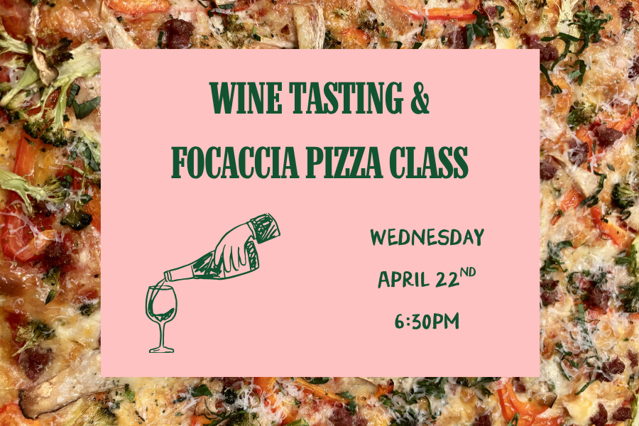 Wine &amp; Focaccia Pizza Class