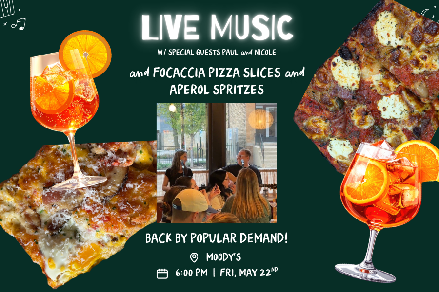 Live Music &amp; Focaccia Pizza Night