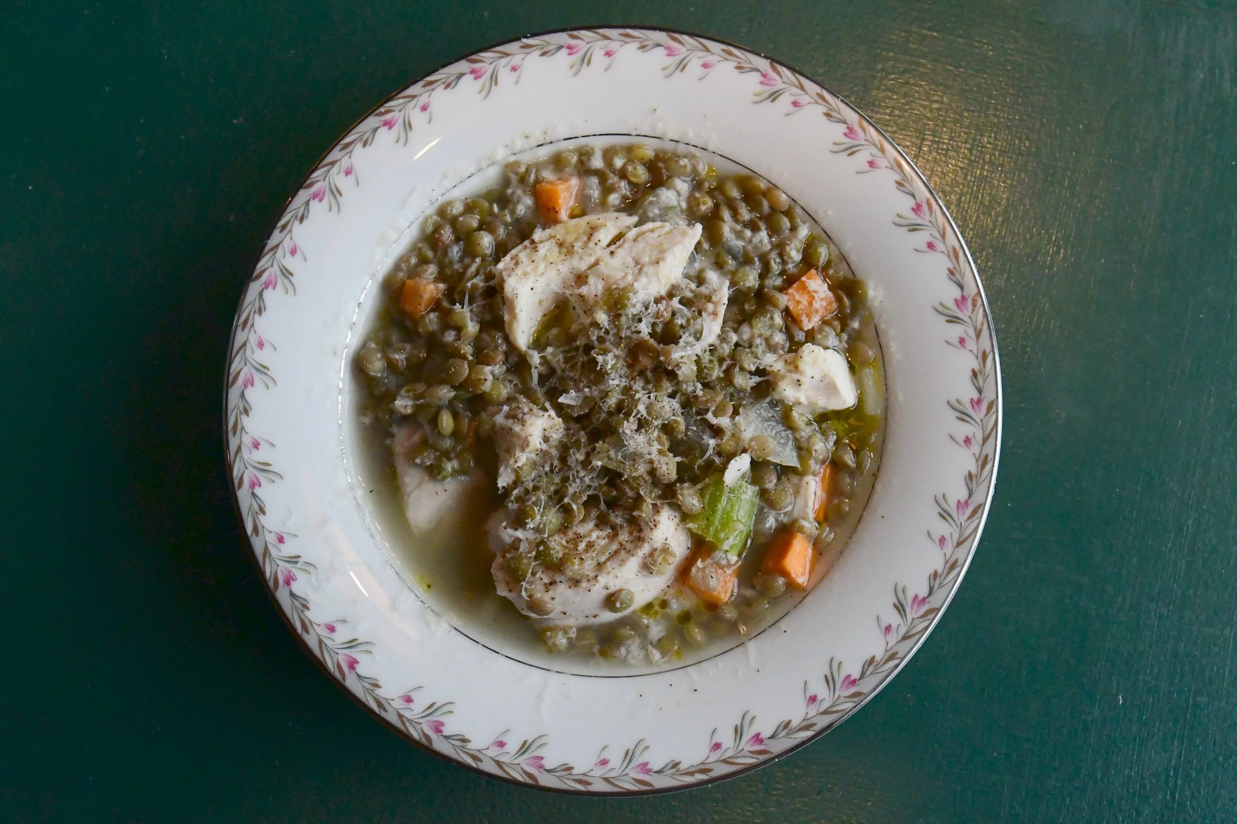 Chicken Lentil Soup (32oz)