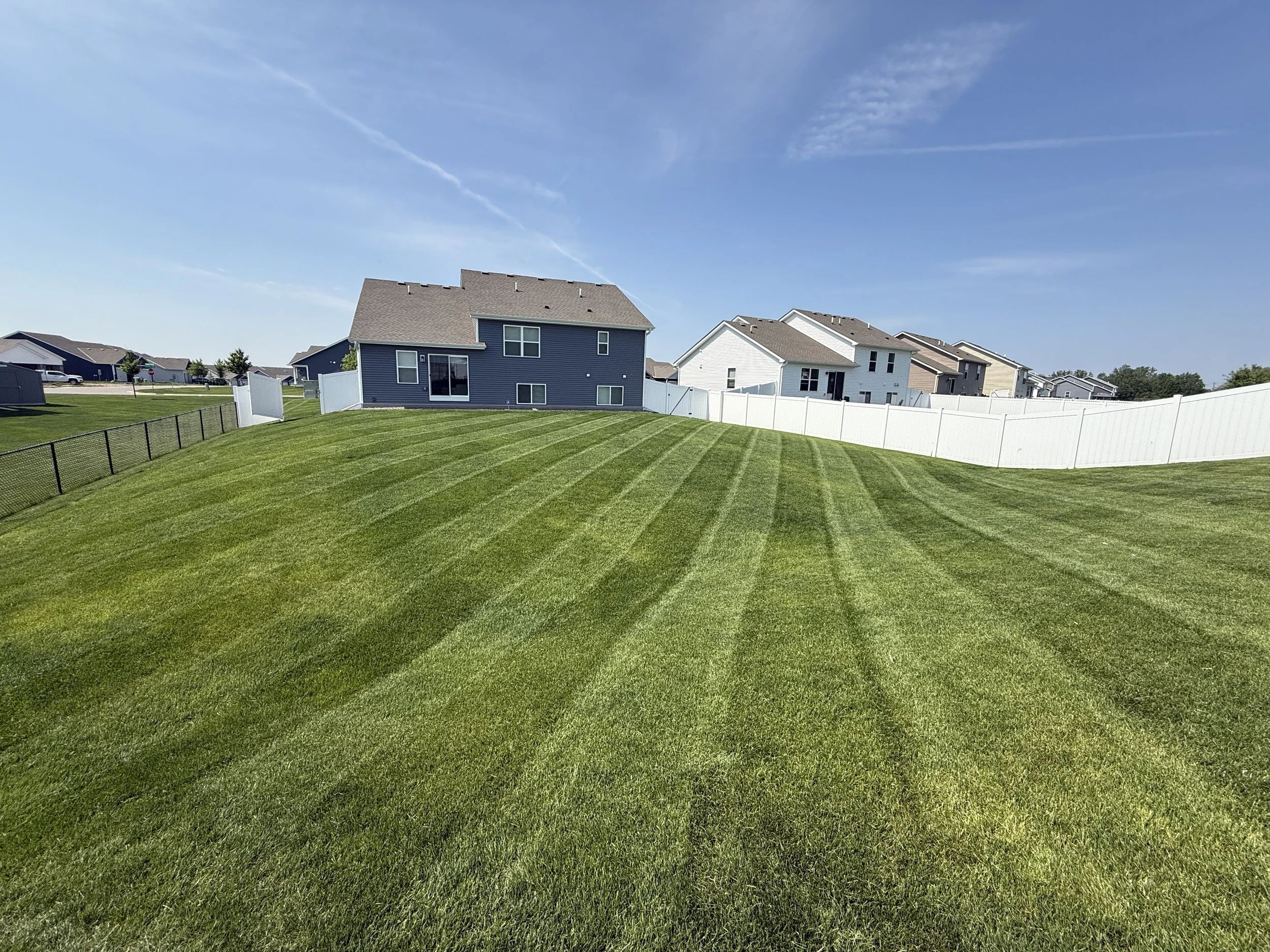 Residential lawn care in Eagan MN by KvD Lawncare