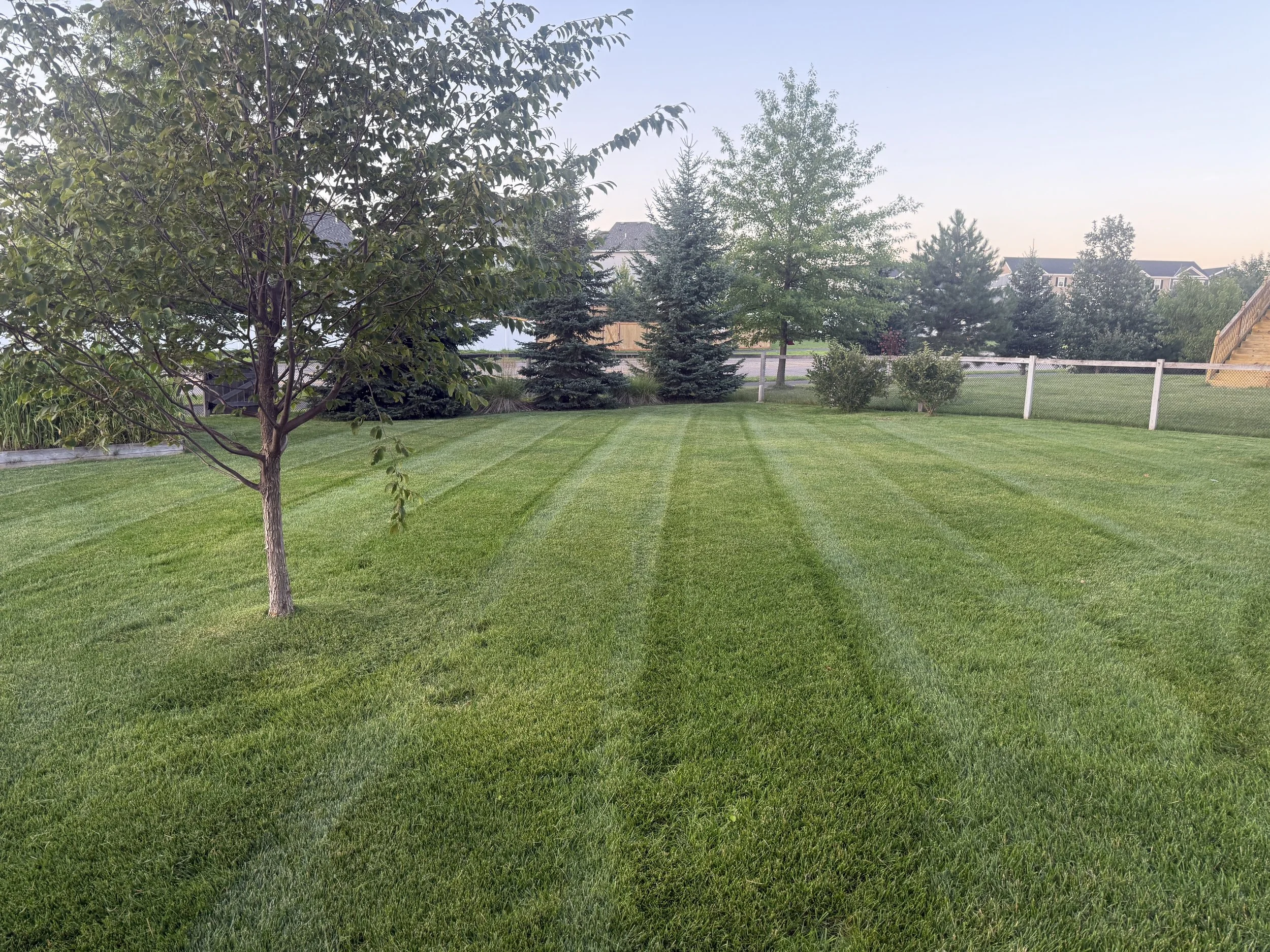 Lawn mowing service in Burnsville MN by KvD Lawncare